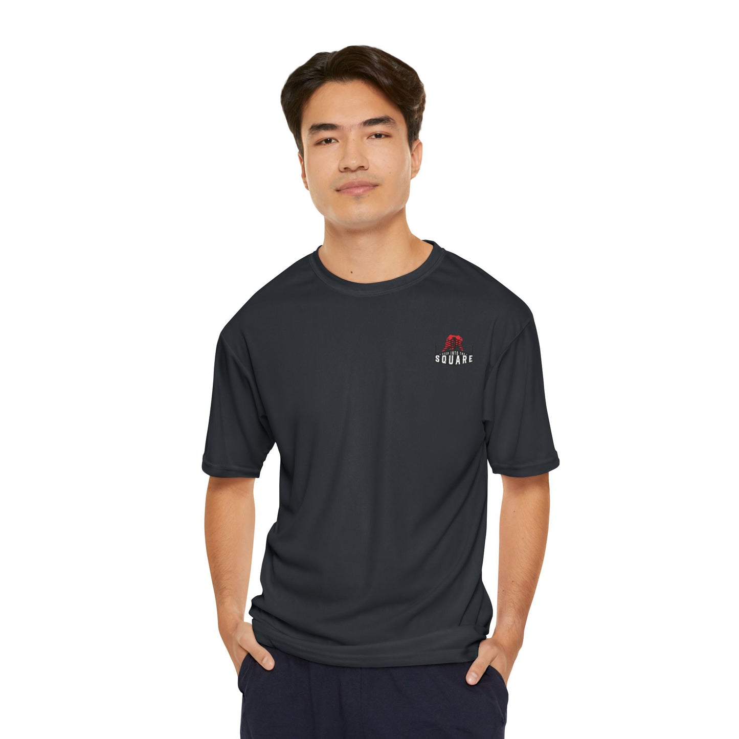Mens Performance T Shirts - Men's Performance T-Shirt With Boxing Design, Athletic Wear