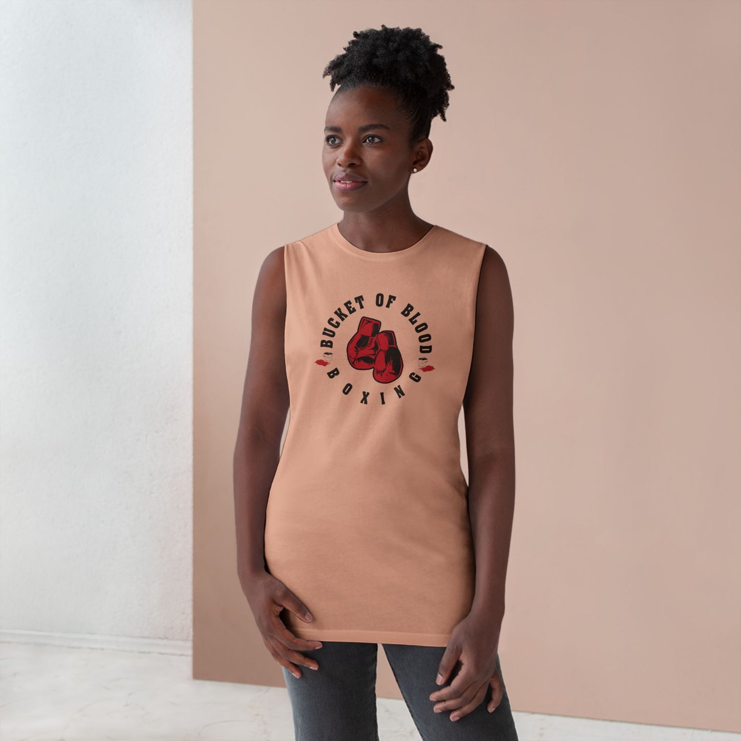 Tank Top - “Bucket of Blood” Retro Boxing Fitness Tank