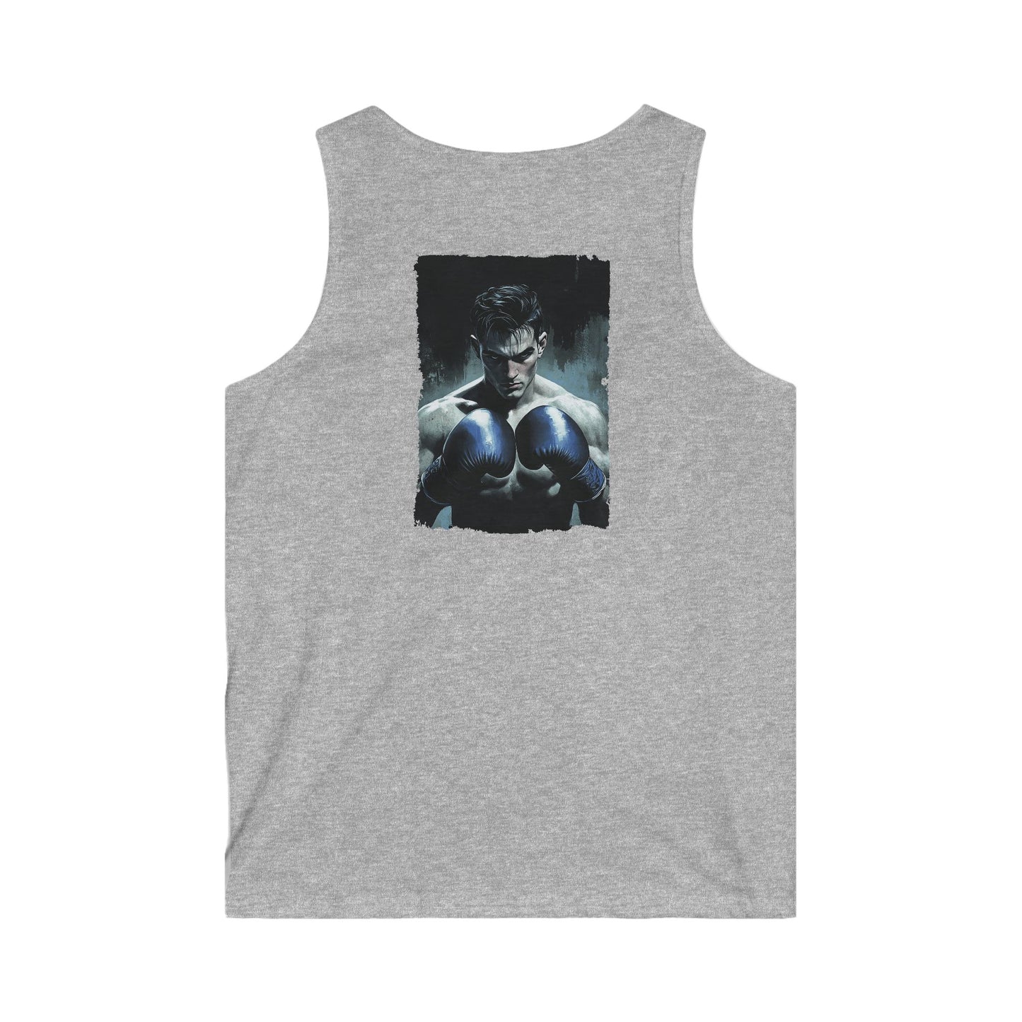 Tank Top Men - Boxing - Themed Men's Softstyle