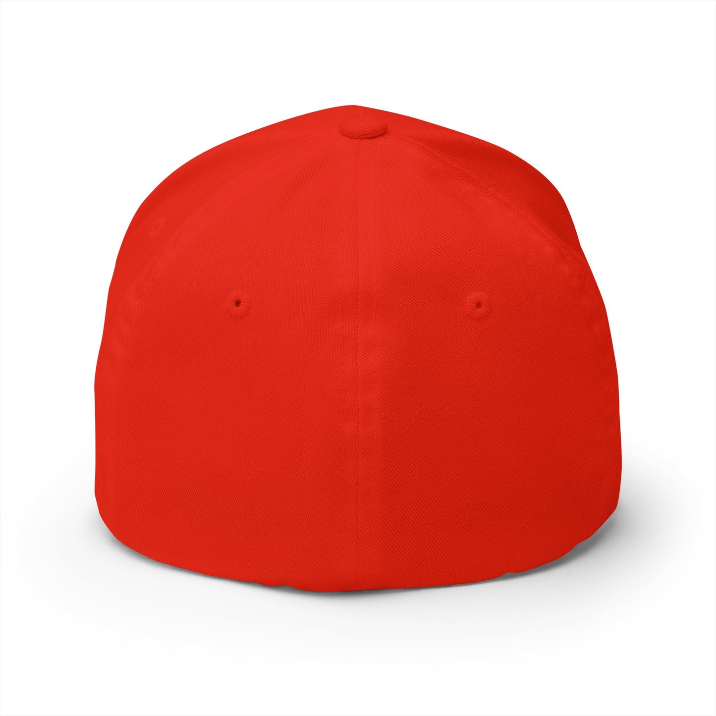 Red Baseball Hat - Red Embroidered Bucket of Blood Cap