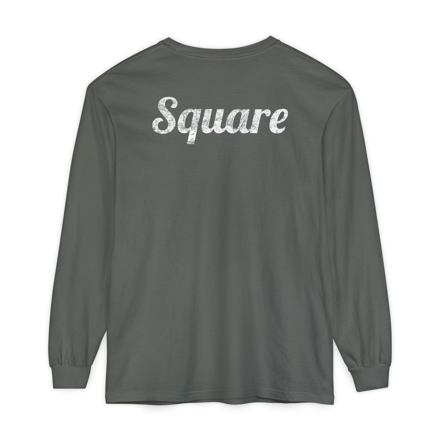 Long Sleeve Shirt - Casual Long Sleeve Tee With Vintage Feel
