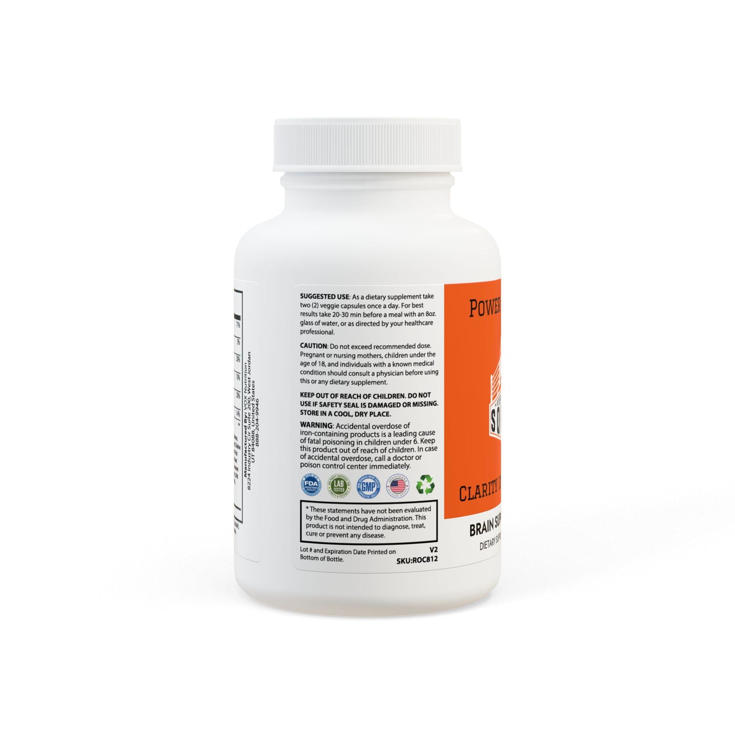 Internal Capsule Brain - Brain Support Capsules - Cognitive Health Supplement