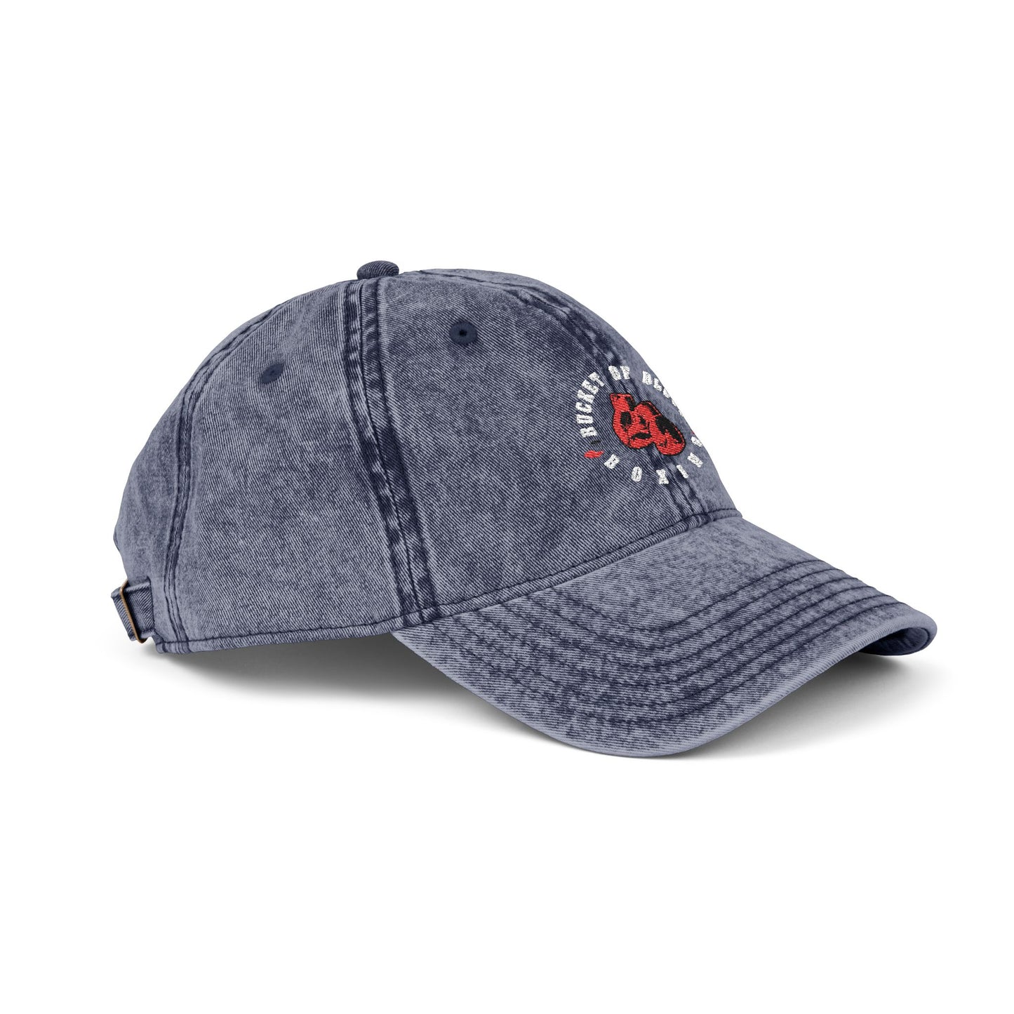 Cap - Retro Embroidered Boxing Logo Cap
