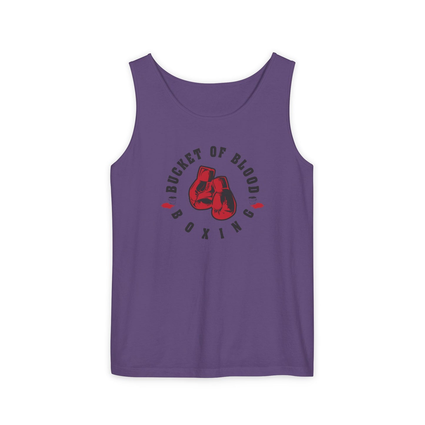 Mens Tank Tops -"Bucket of Blood" - Boxing Gym Tank Top