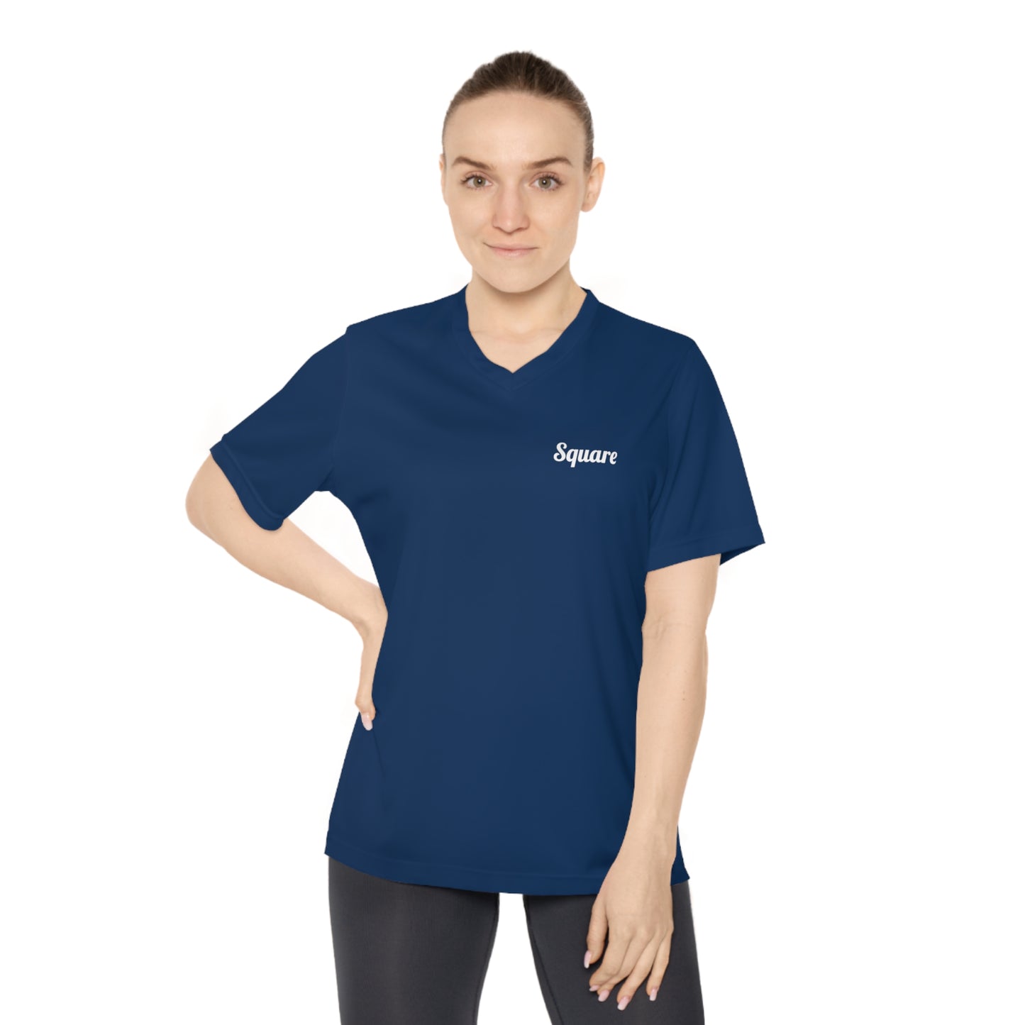 V Neck T Shirts - Boxing-Inspired Women's Performance V-Neck T-Shirt