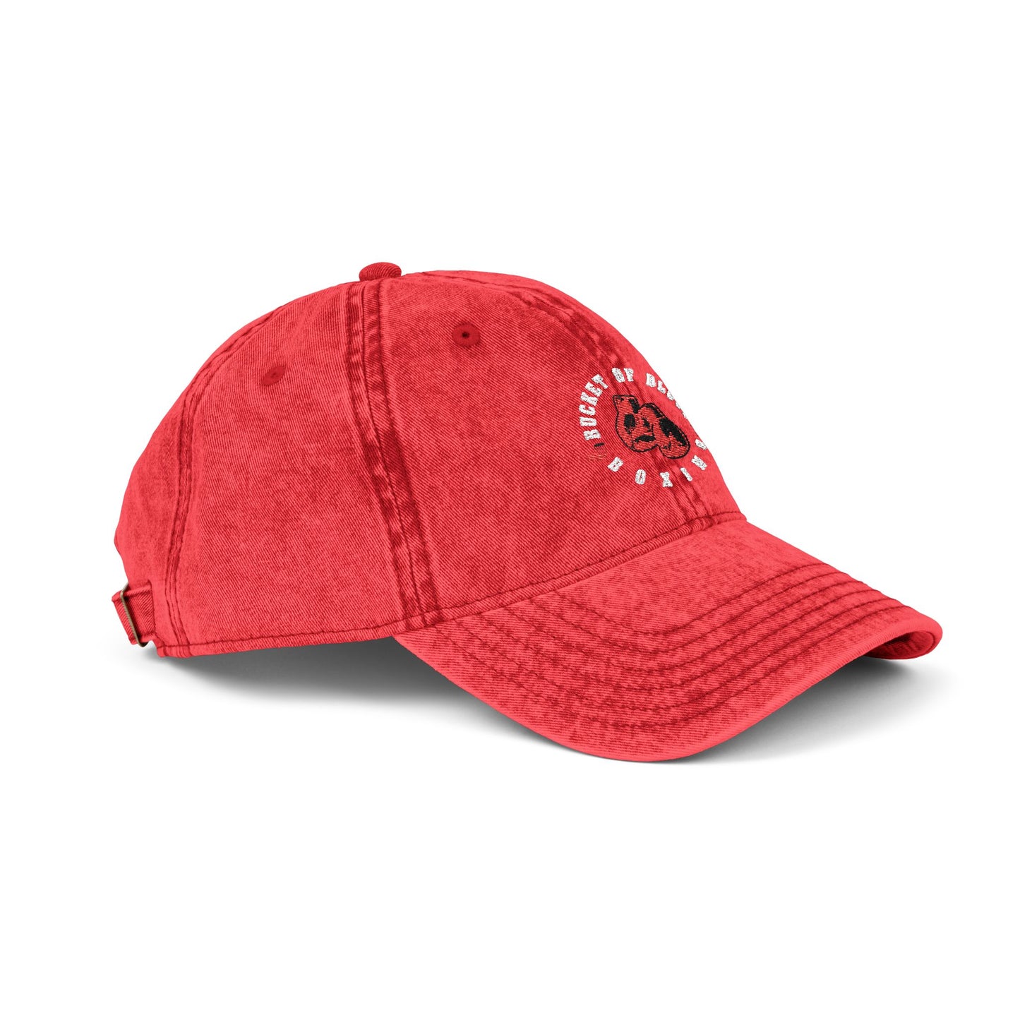 Cap - Retro Embroidered Boxing Logo Cap
