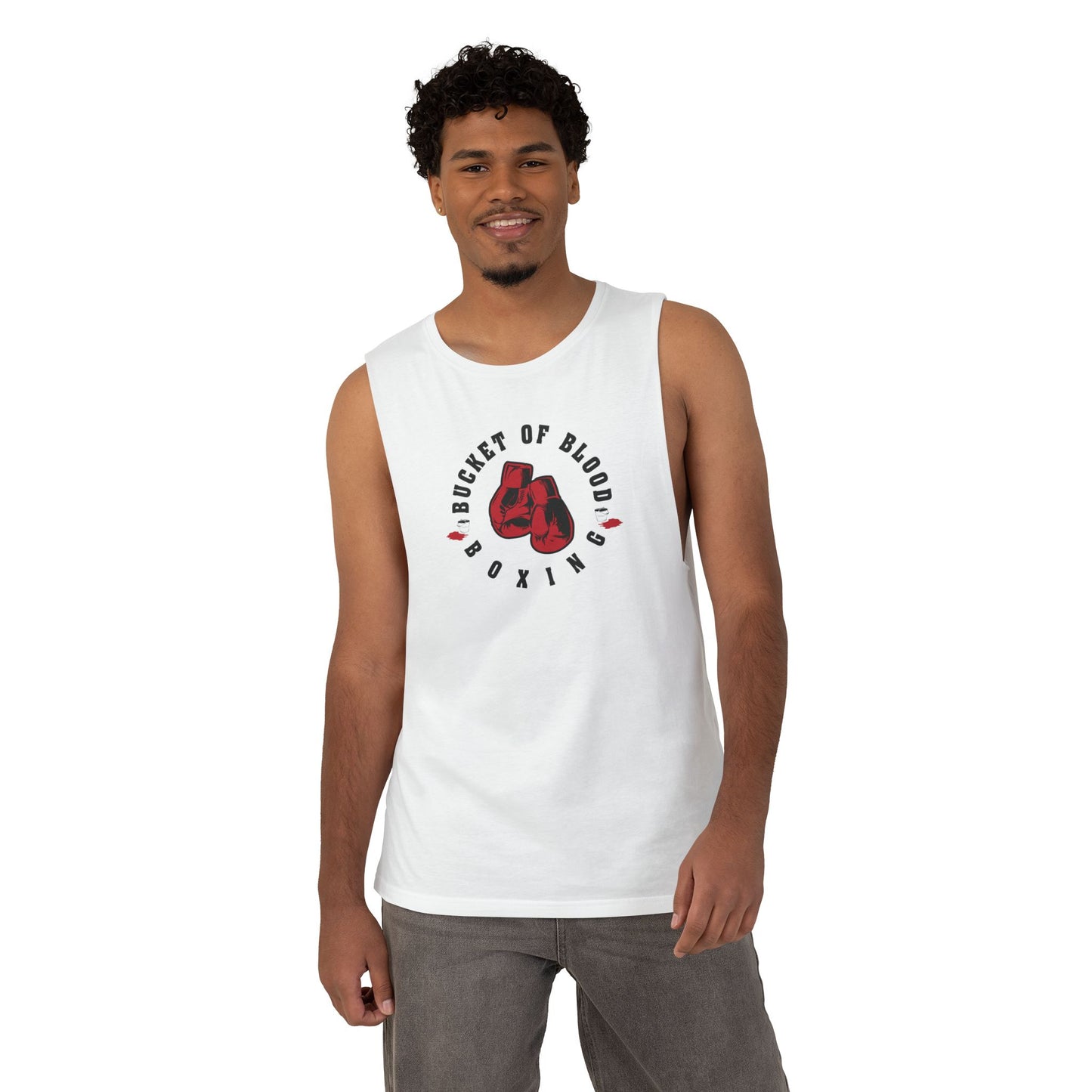 Tank Top - “Bucket of Blood” Retro Boxing Fitness Tank