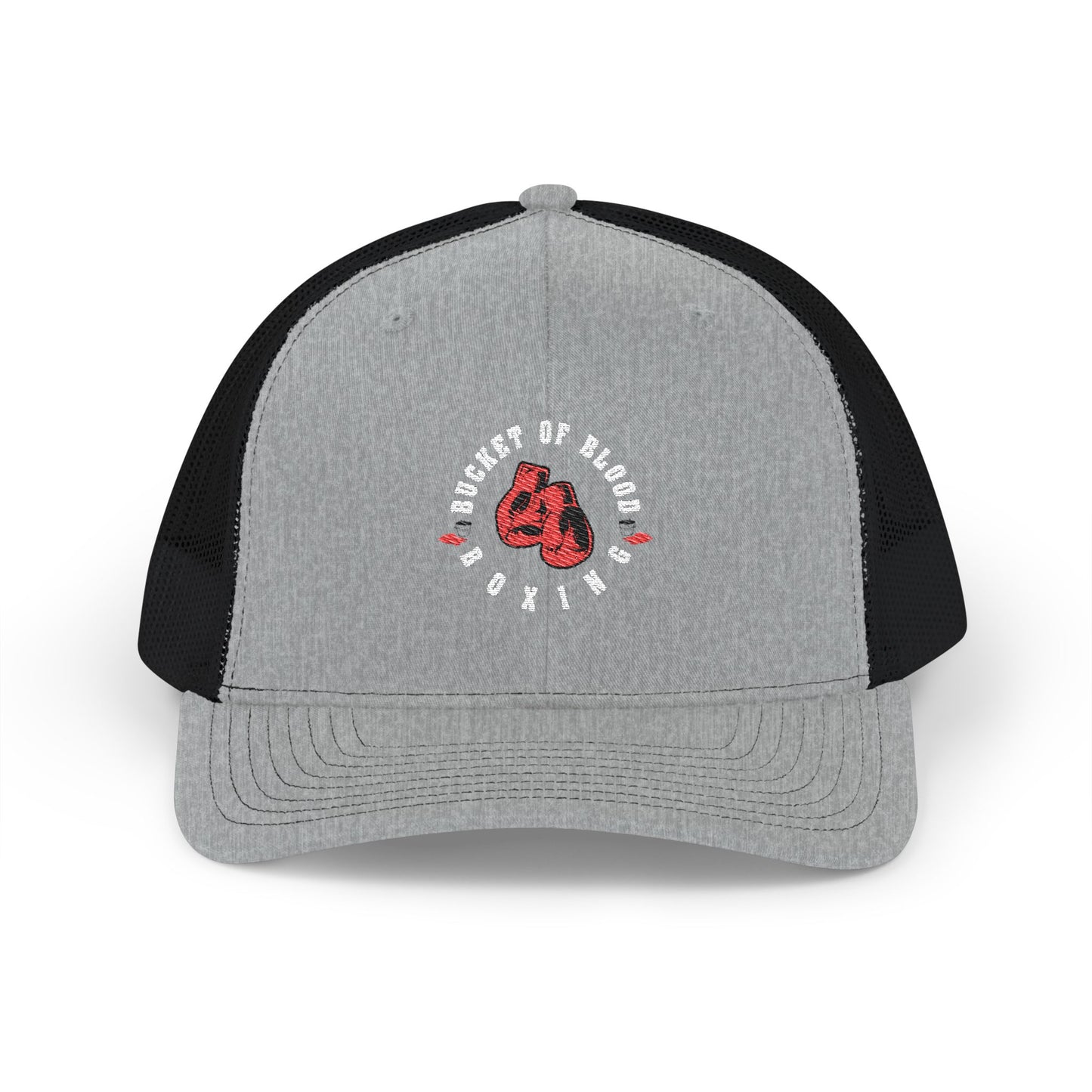Trucker Hats - Embroidered Boxing Logo Trucker Hat
