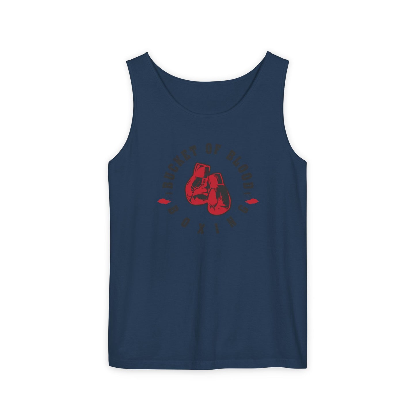 Mens Tank Tops -"Bucket of Blood" - Boxing Gym Tank Top