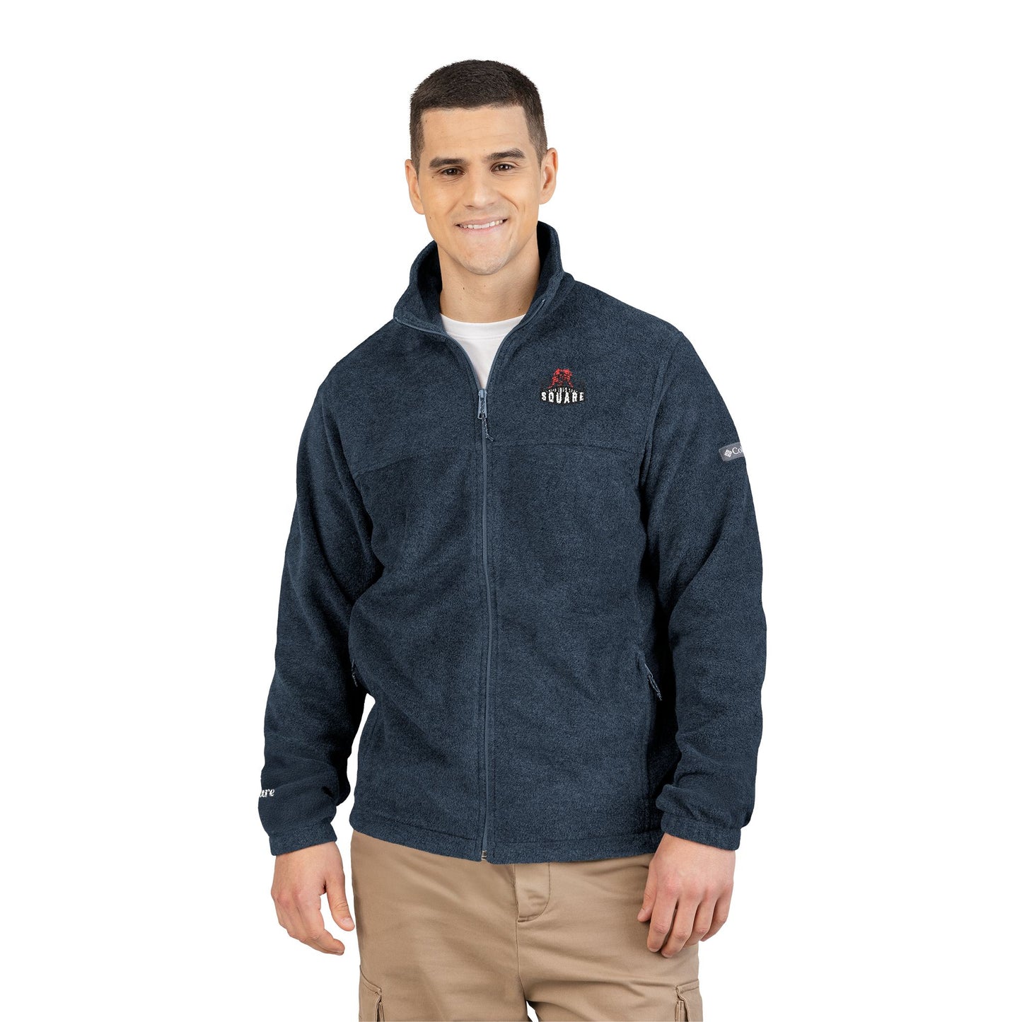 Gym Brands - Square - Embroidered Fleece Jacket