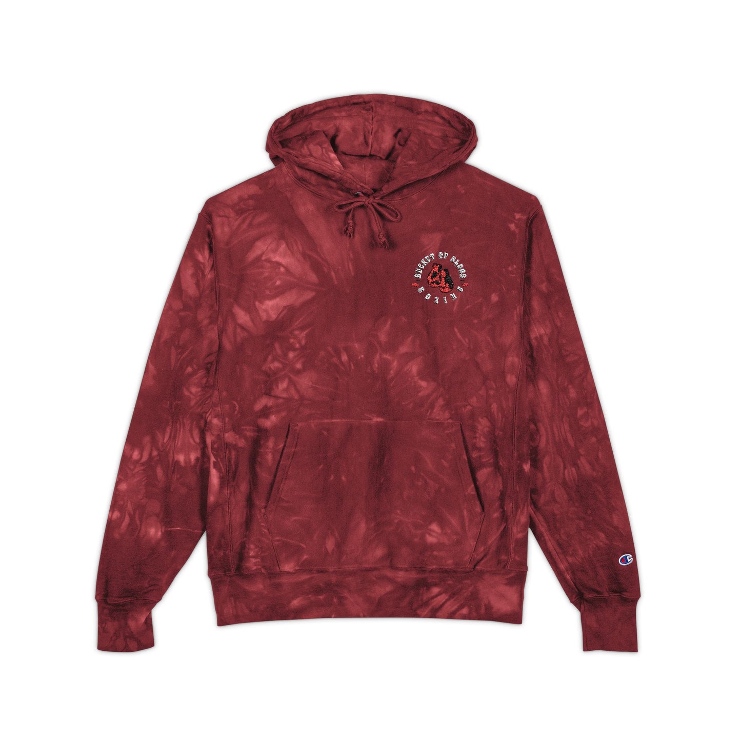 Tie Dye Hoodie - Embroidered Hoodie