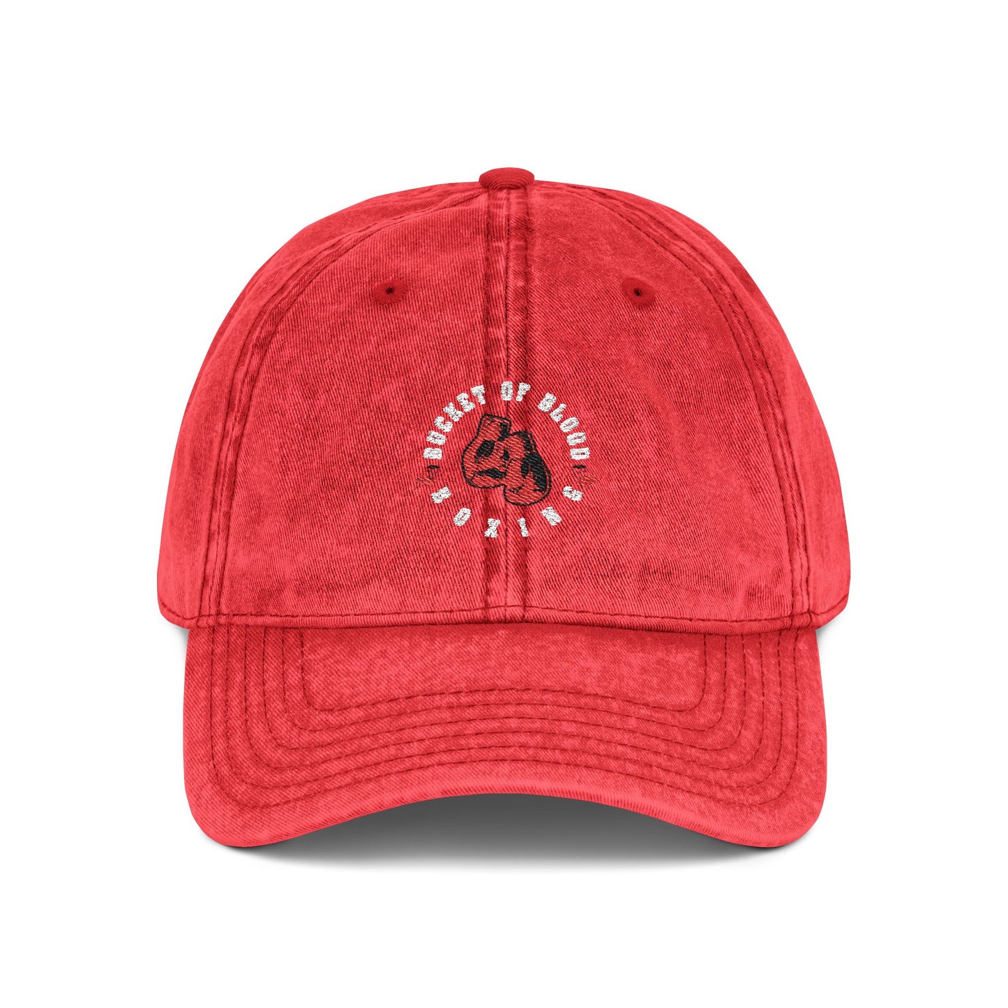 Cap - Retro Embroidered Boxing Logo Cap