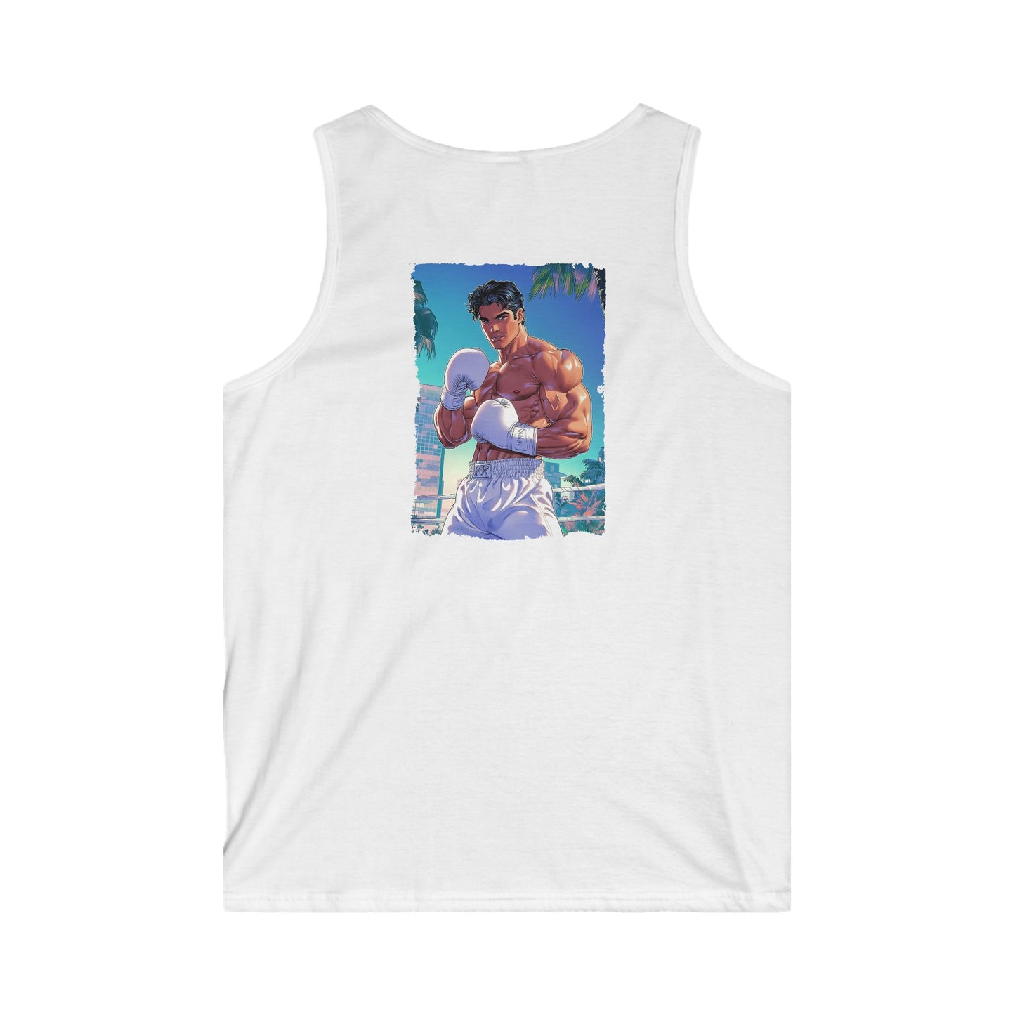 Tank Tops - Men's Graphic Workout Tank Top - Fitness Apparel