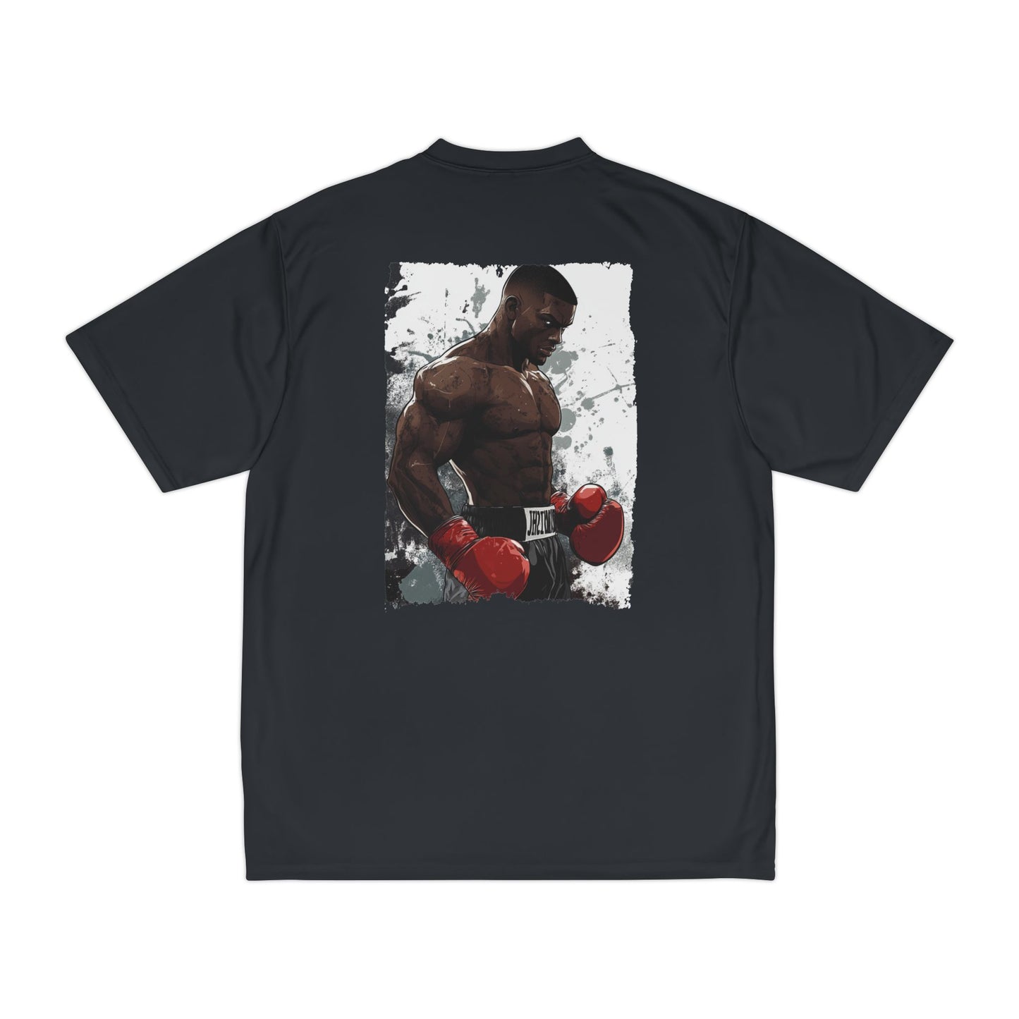 Mens Performance T Shirts - Men's Performance T-Shirt With Boxing Design, Athletic Wear