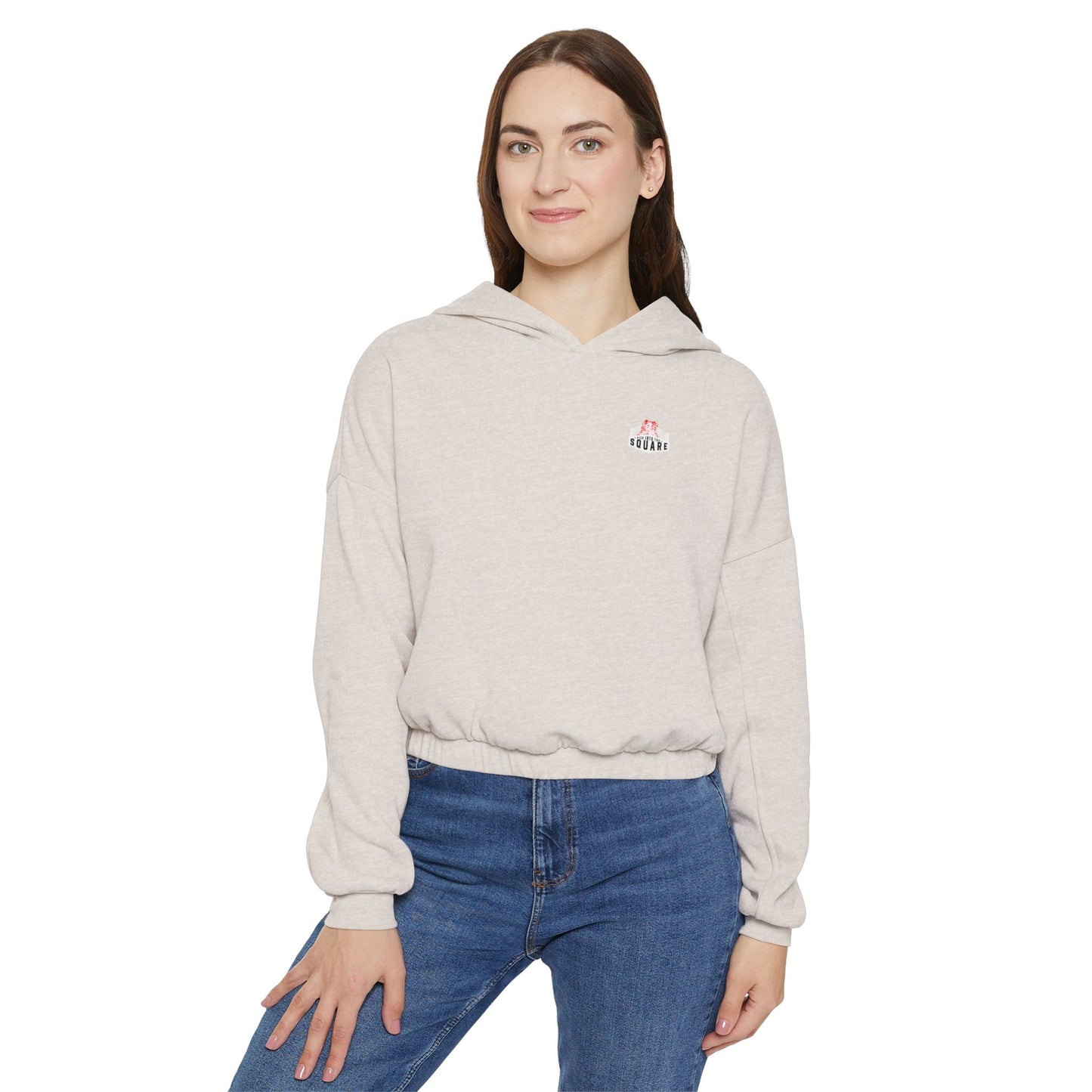 Gym Clothing Brands - Women's Cinched Bottom Hoodie