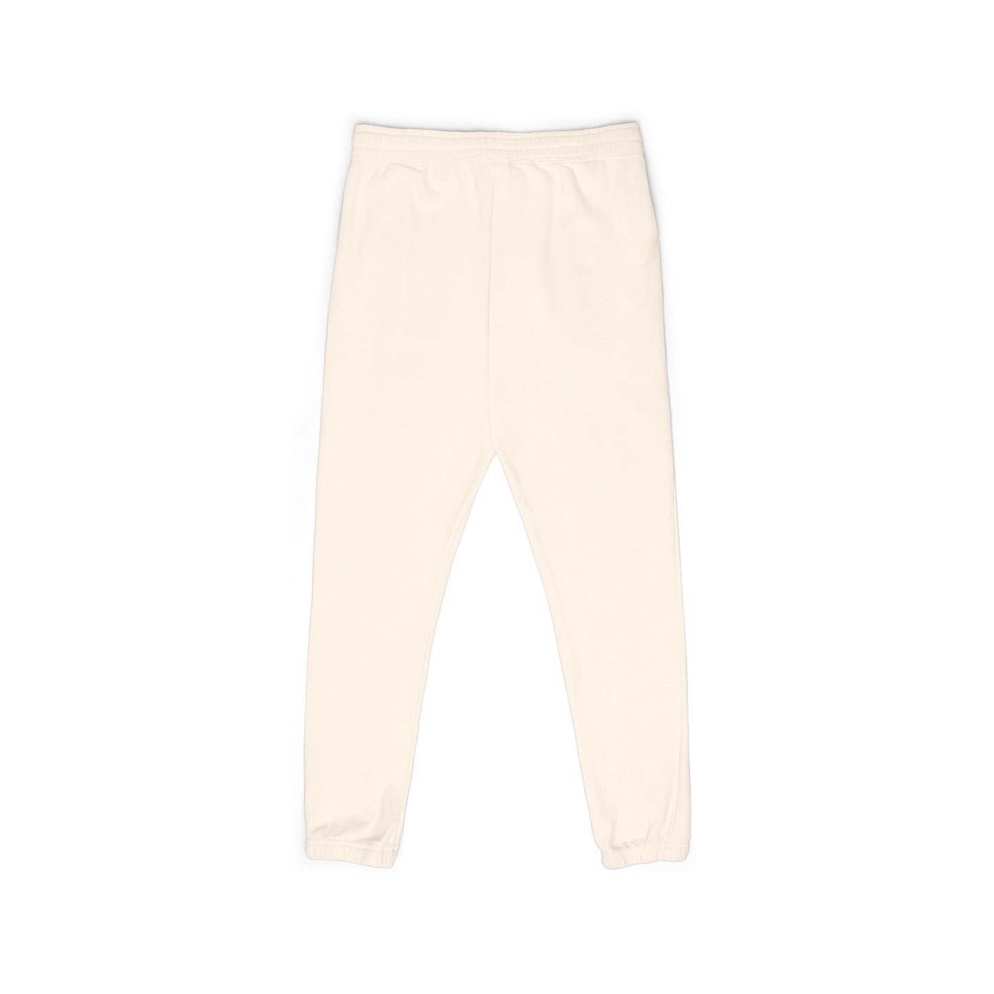Embroidered Rose Jogger Sweatpants — Cozy Garment-Dyed Fleece