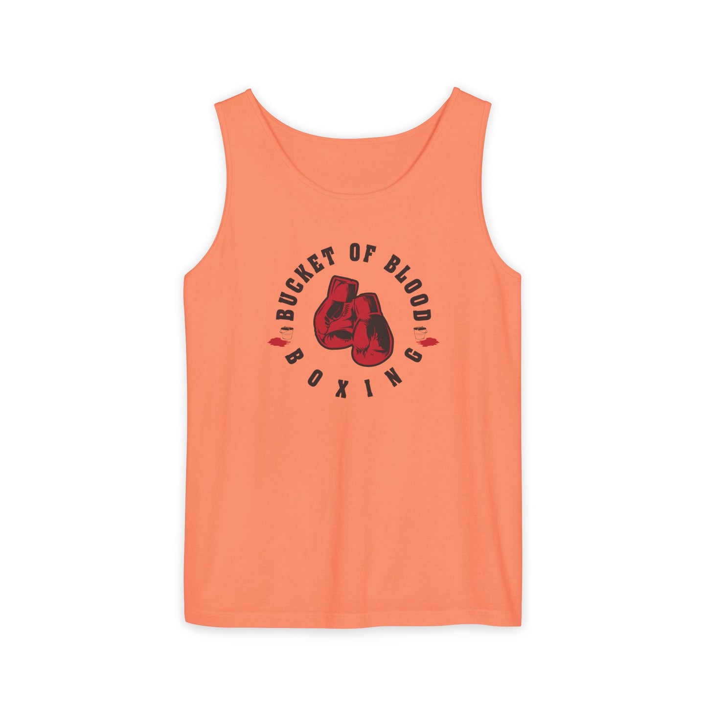 Mens Tank Tops -"Bucket of Blood" - Boxing Gym Tank Top