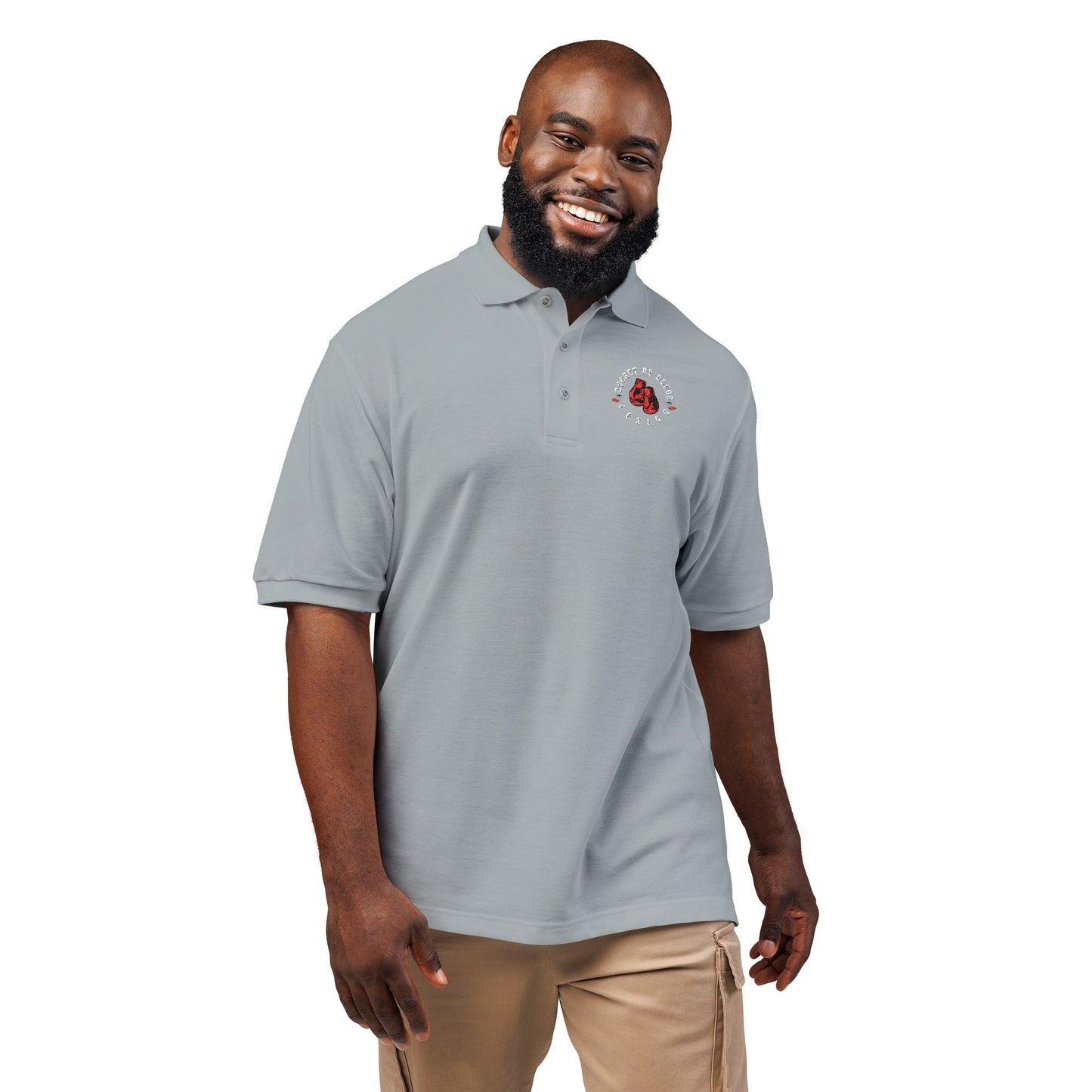 Polo - Embroidered Bucket of Blood Polo Shirt