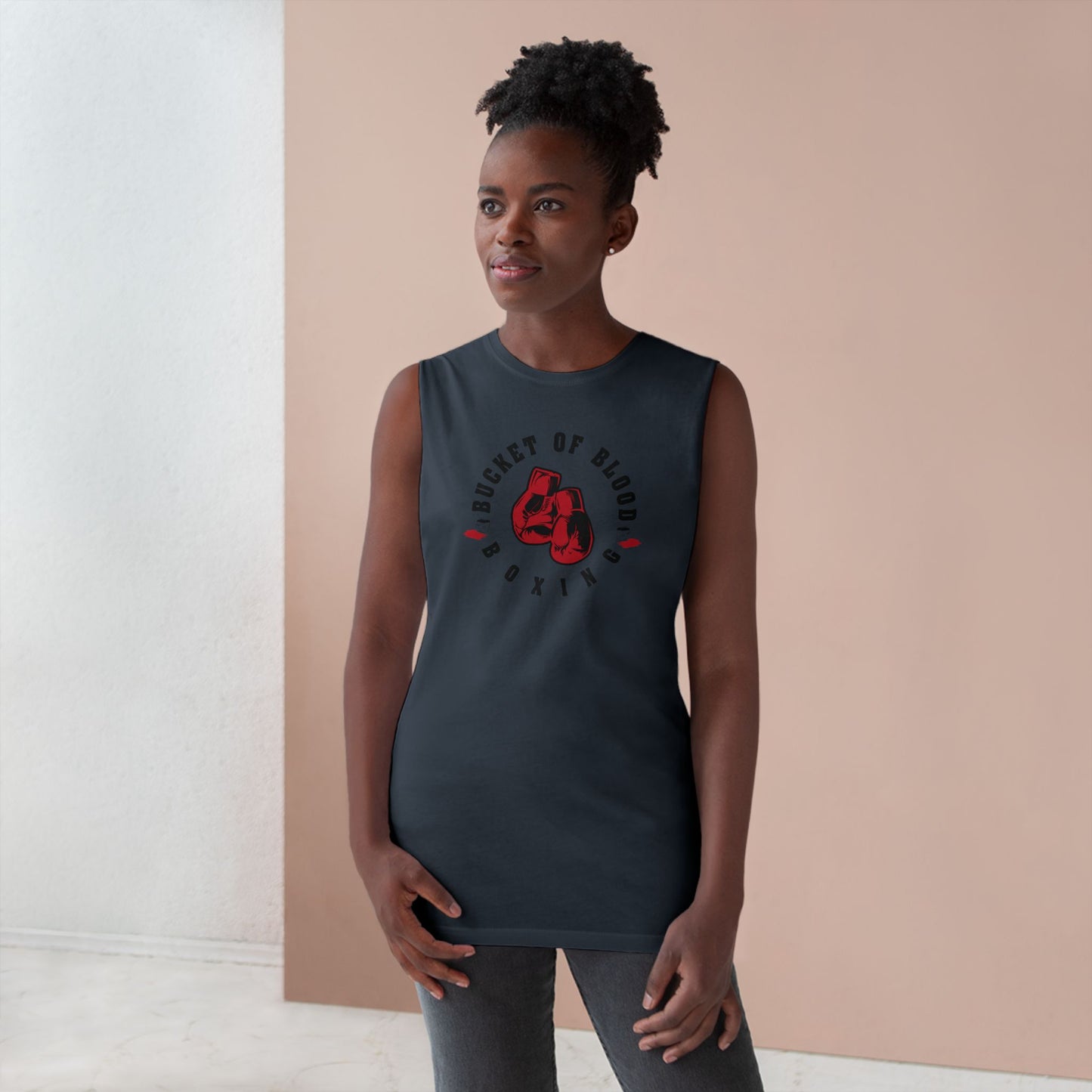 Tank Top - “Bucket of Blood” Retro Boxing Fitness Tank