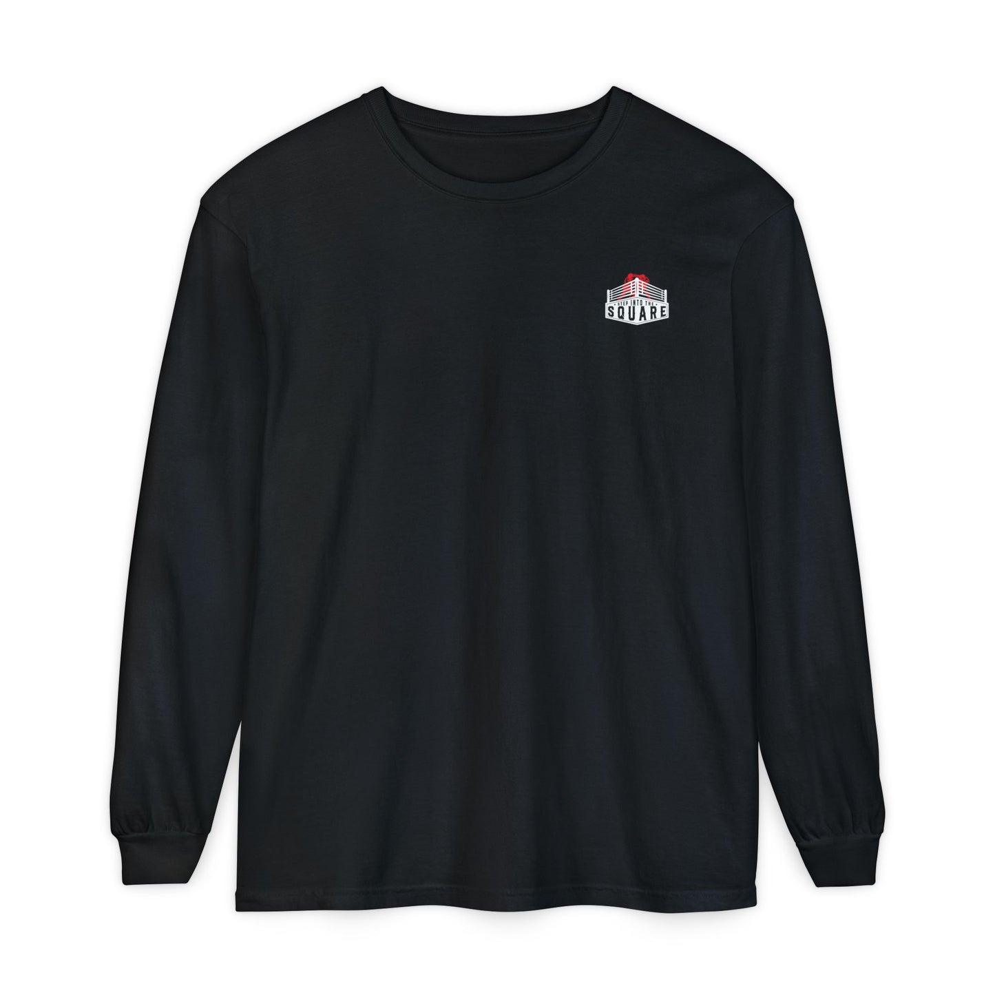 Long Sleeve Shirt - Casual Long Sleeve Tee With Vintage Feel