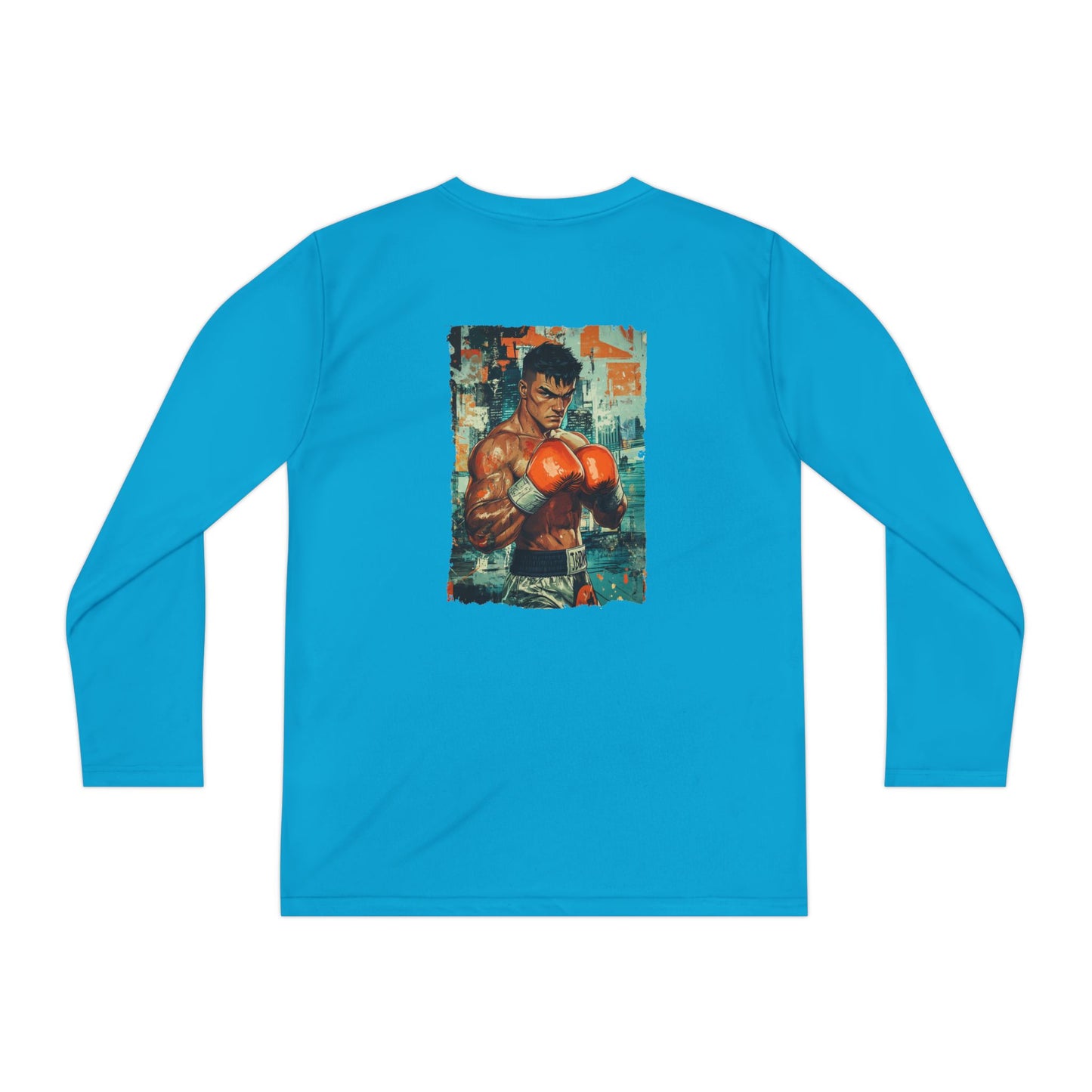 Athletic Clothes - Youth Long Sleeve Boxing Tee