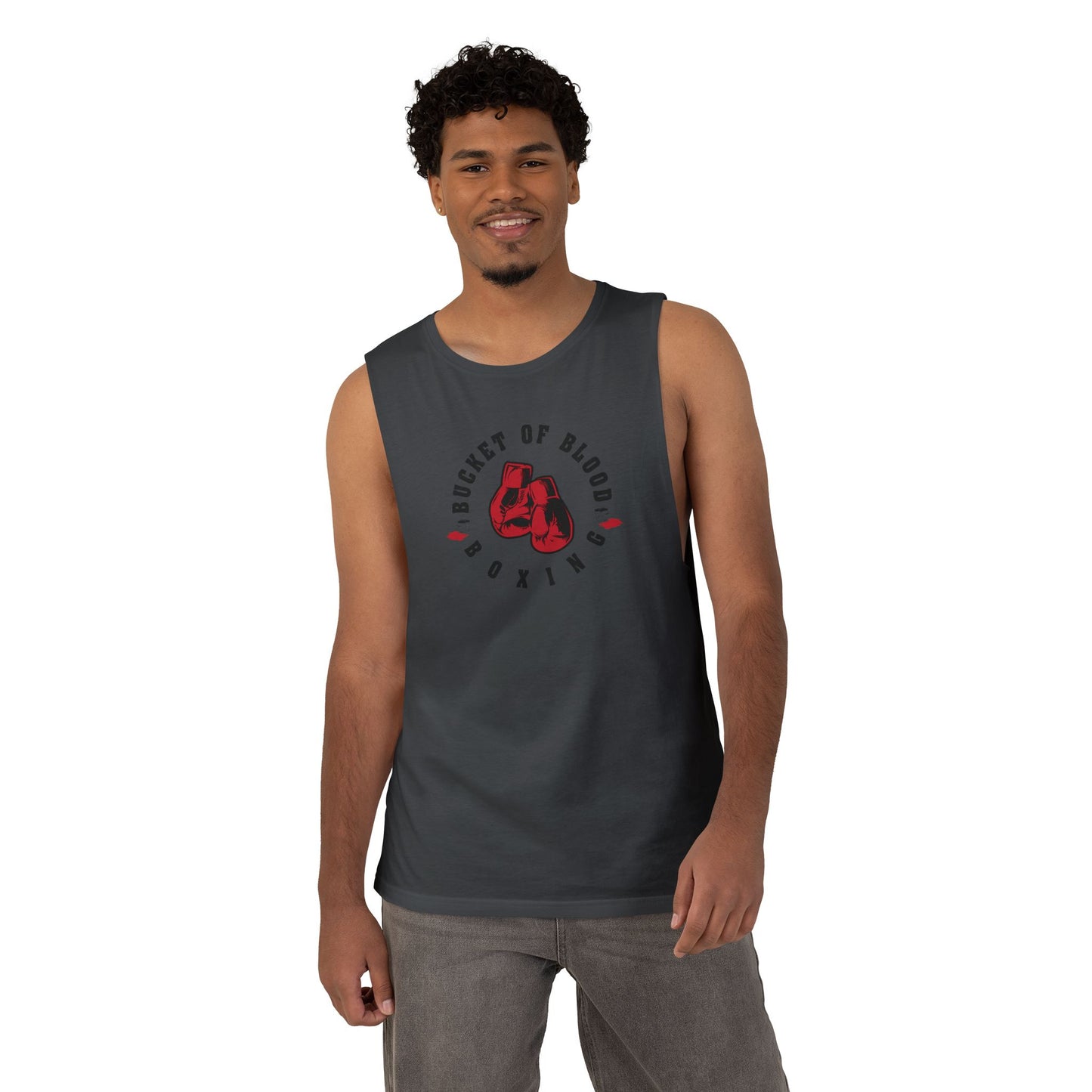 Tank Top - “Bucket of Blood” Retro Boxing Fitness Tank