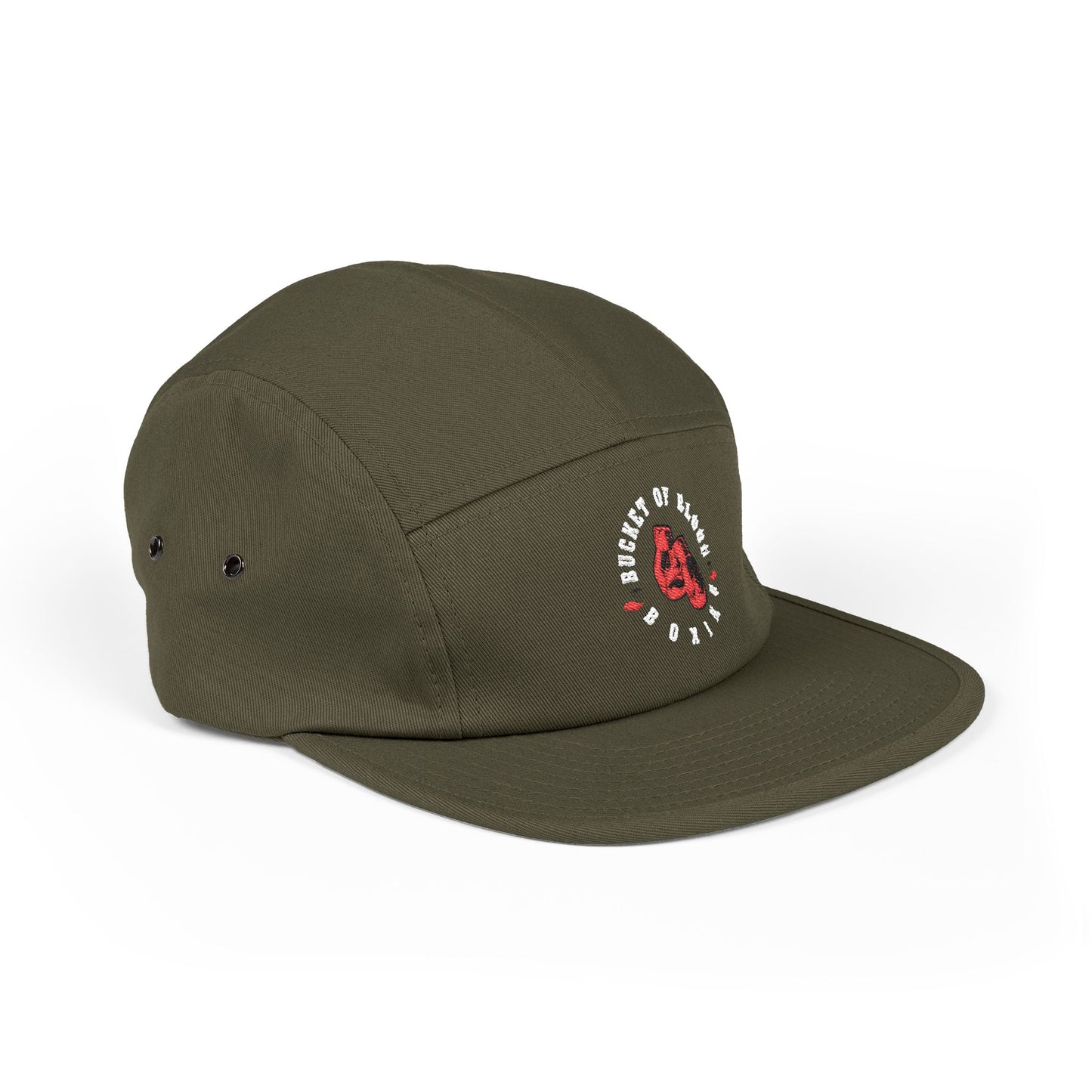 5 Panel Hat - Embroidered Casual Streetwear Cap