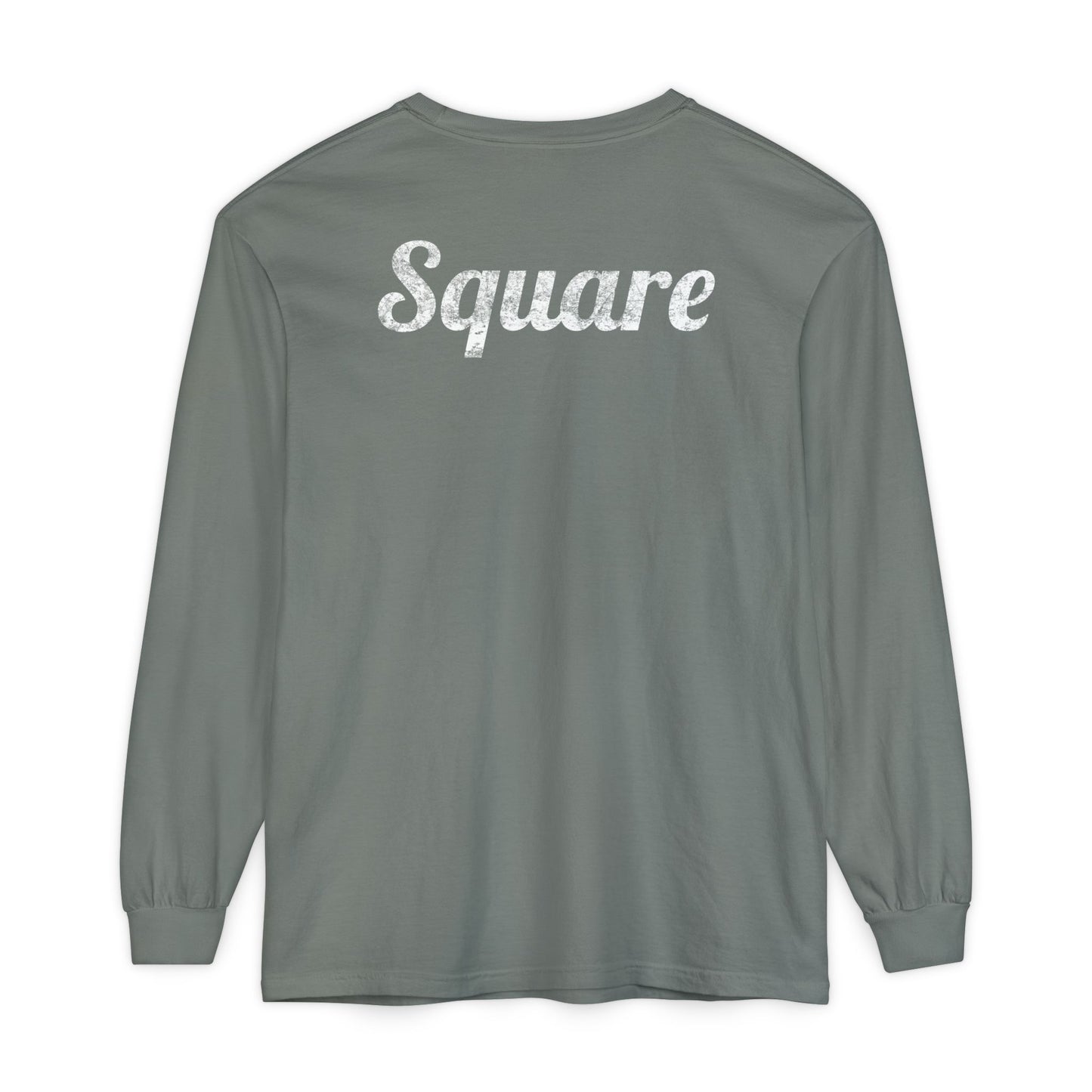 Long Sleeve Shirt - Casual Long Sleeve Tee With Vintage Feel