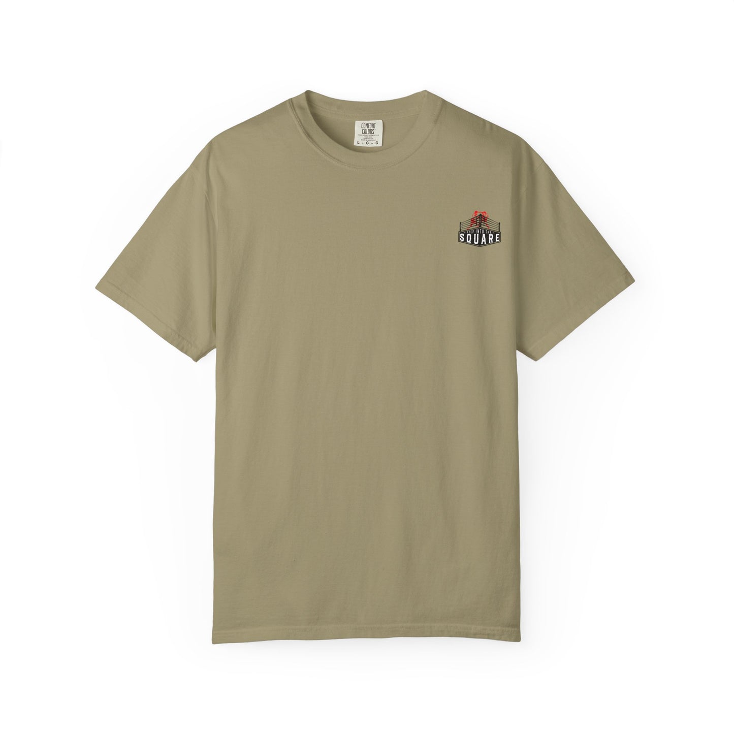T Shirts Mens T Shirts - Dyed T-Shirt With Vintage Boxing Design