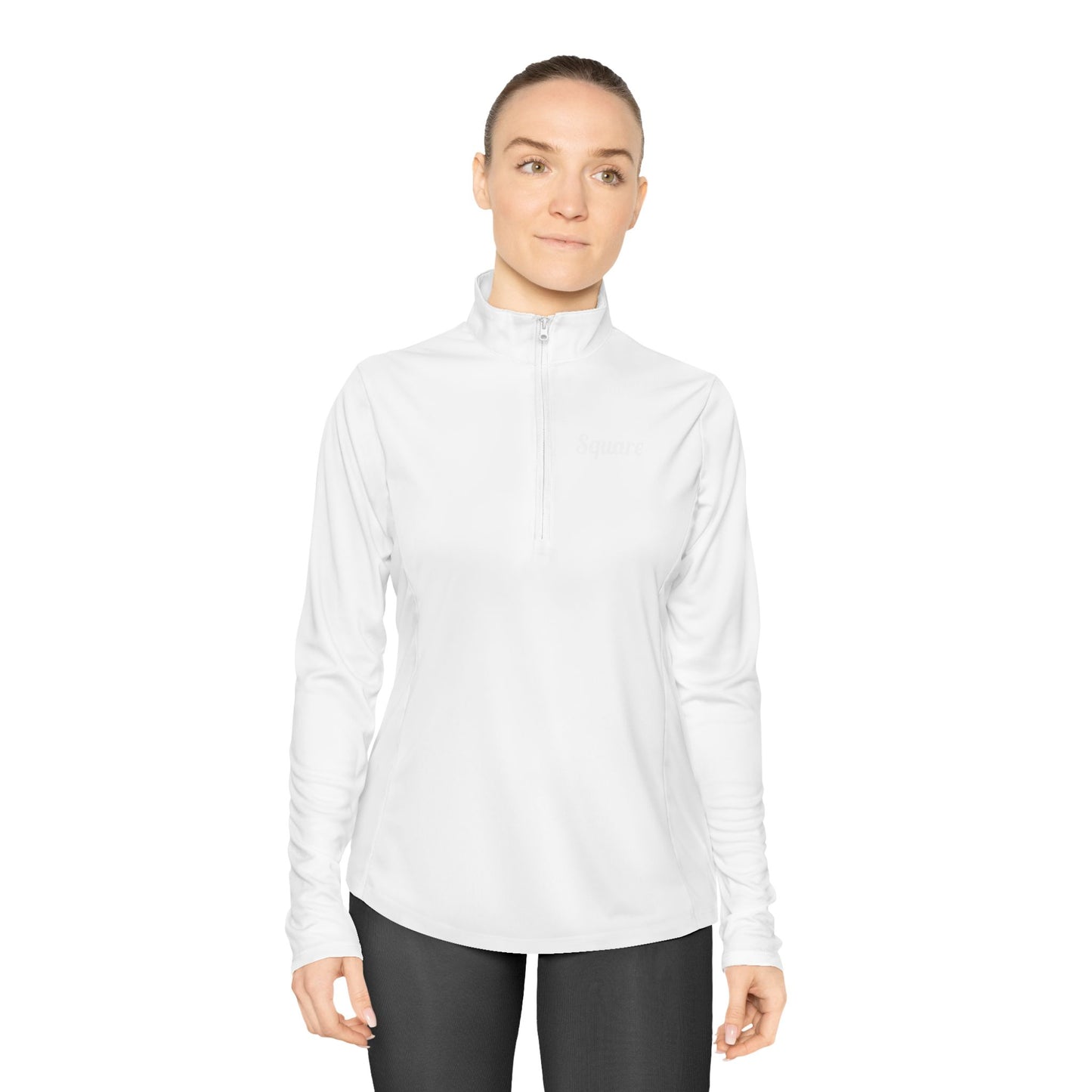 Women's Quarter Zip - Stylish Quarter-Zip Pullover For Active Women