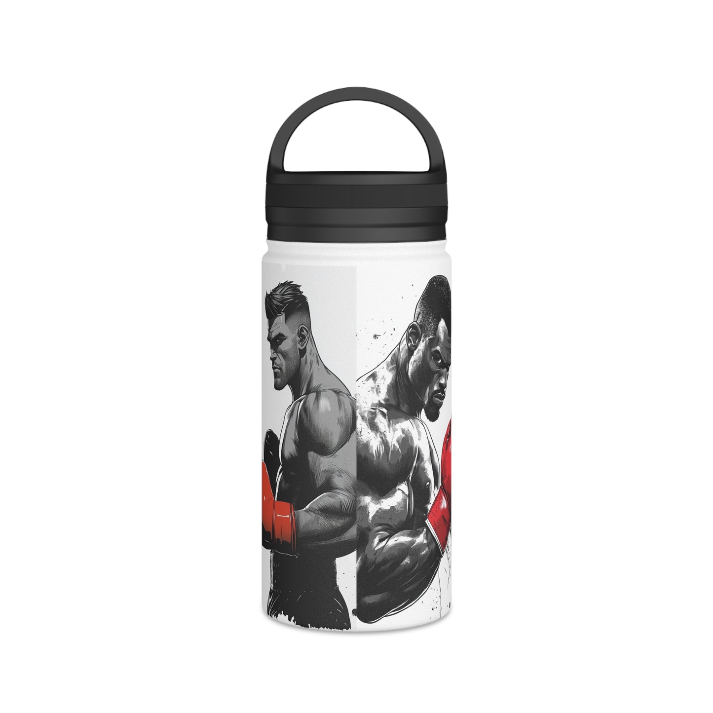 Boxer Inspired Water Bottle -  Hydration Bottle Stainless Steel