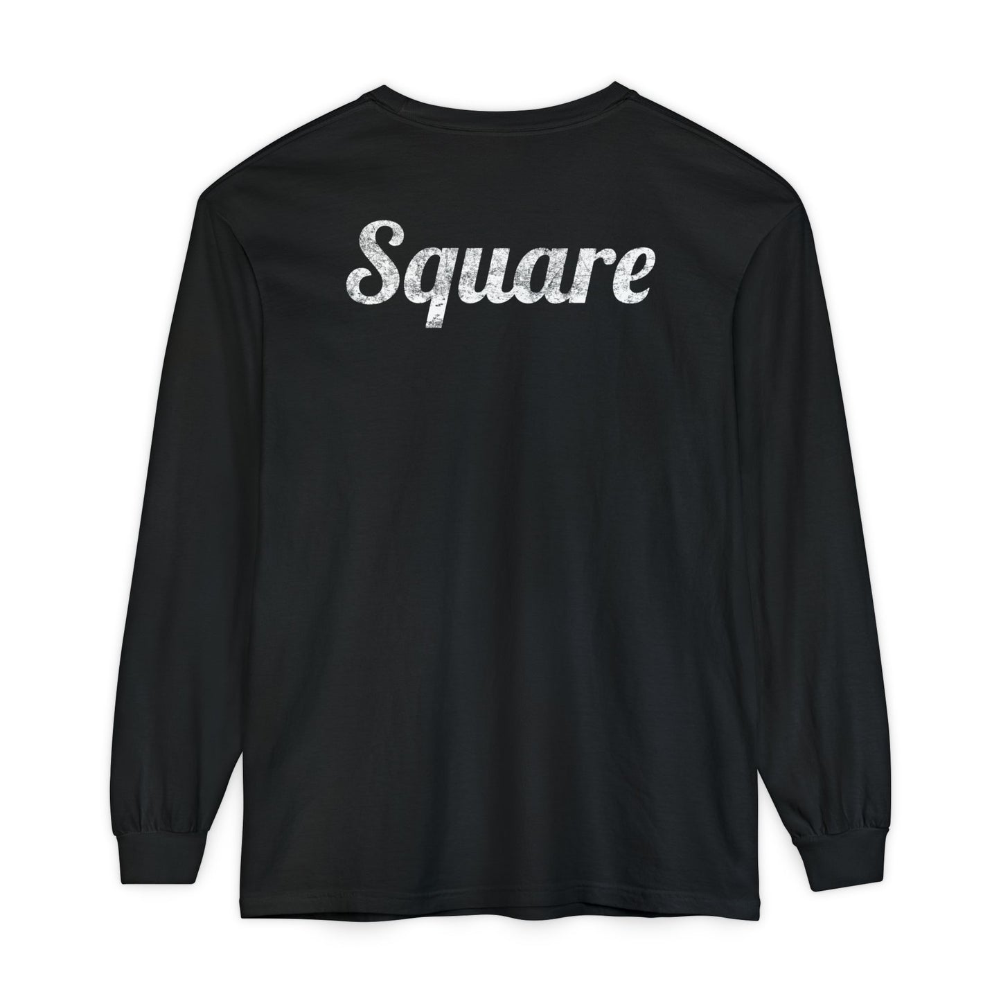 Long Sleeve Shirt - Casual Long Sleeve Tee With Vintage Feel