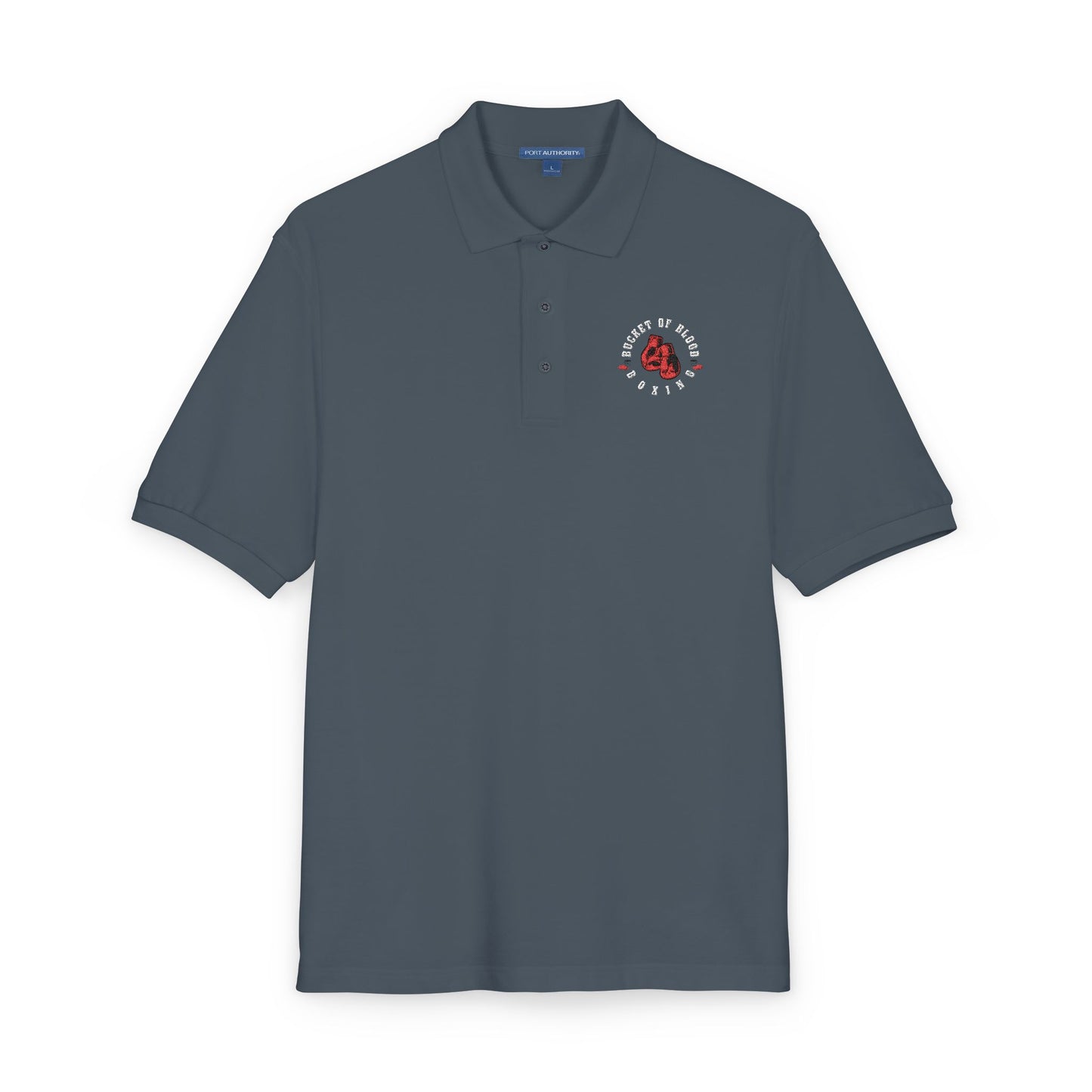 Polo - Embroidered Bucket of Blood Polo Shirt