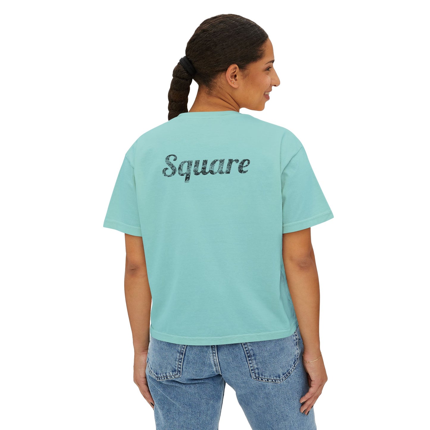 Fitness Apparel - Casual Women's Boxy Tee