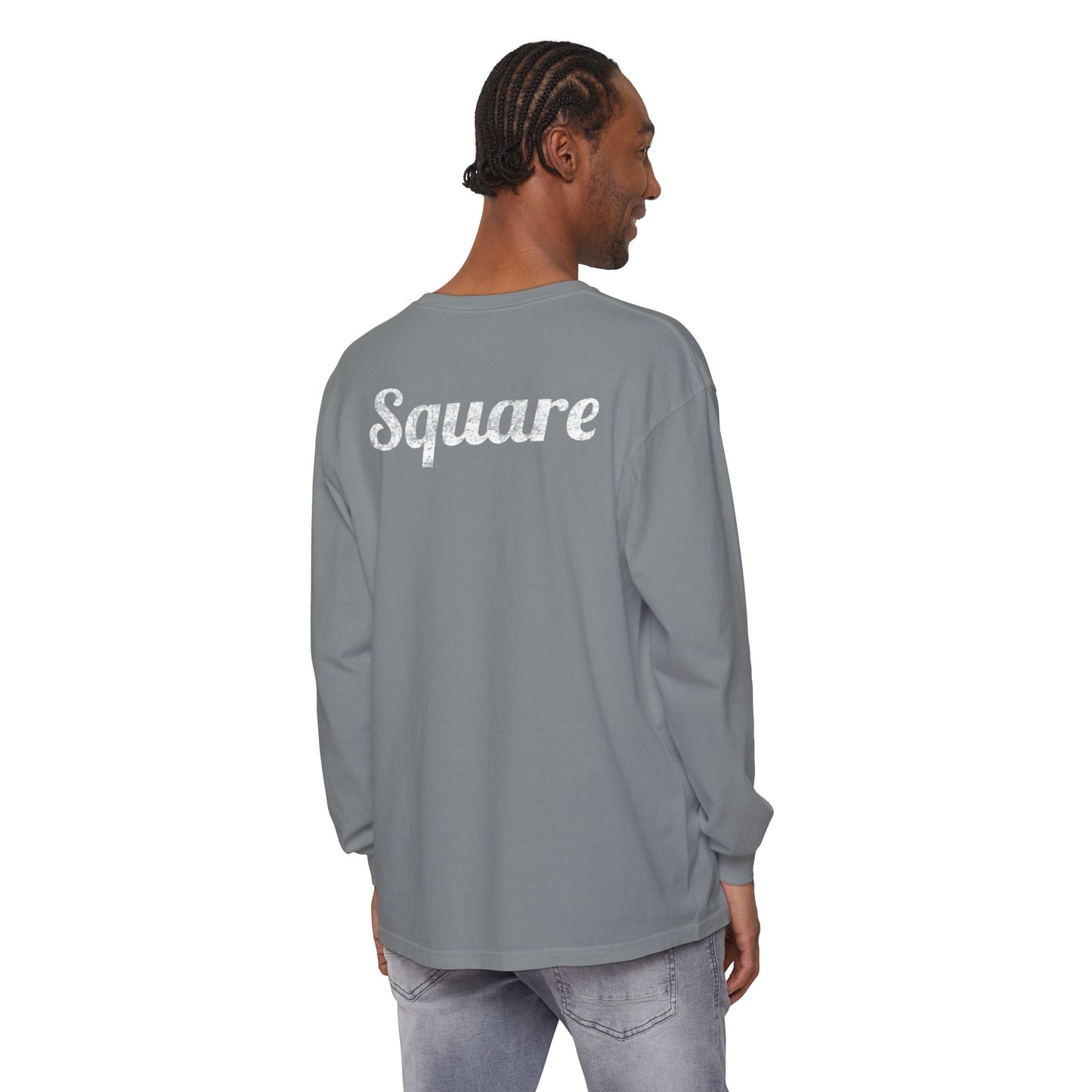 Long Sleeve Shirt - Casual Long Sleeve Tee With Vintage Feel