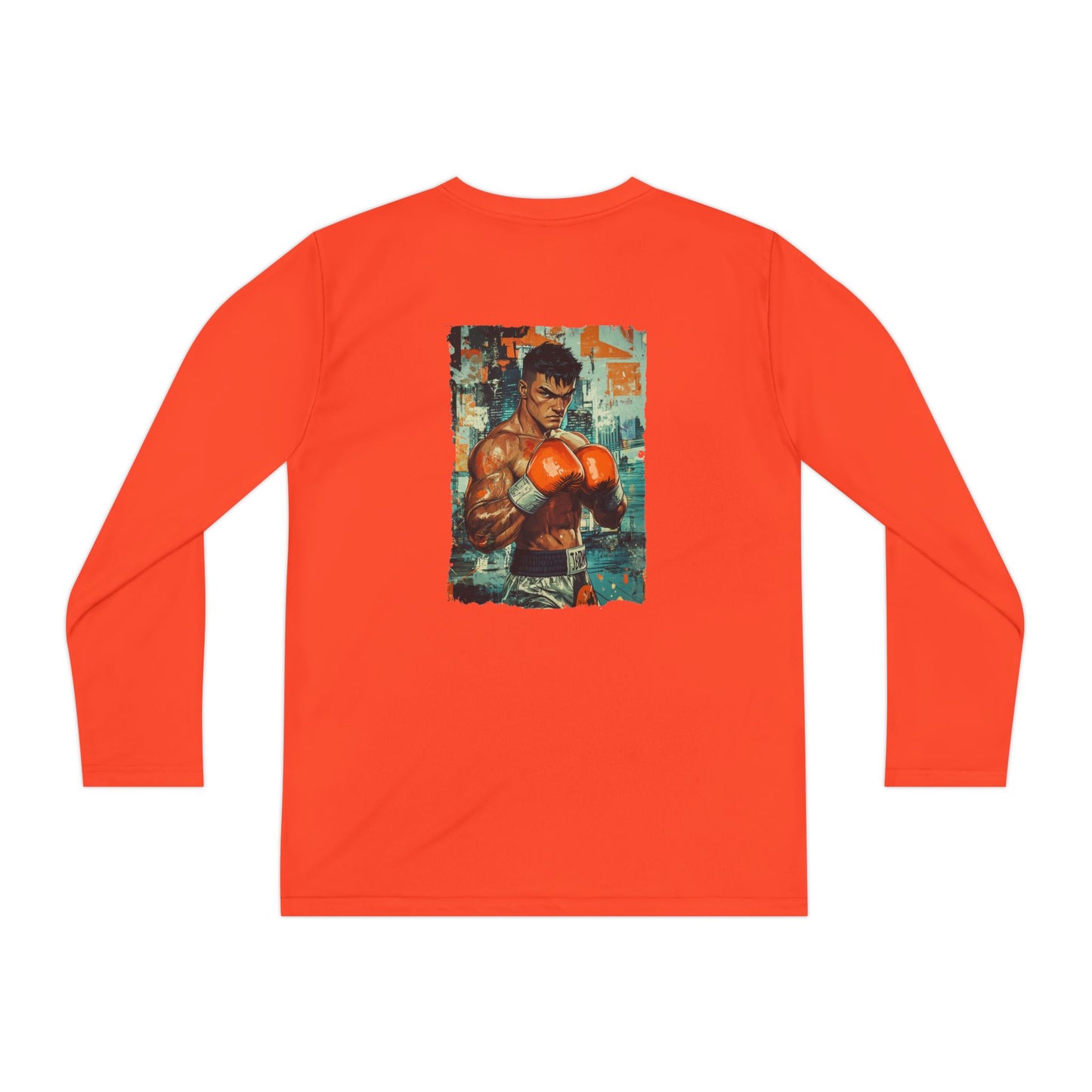 Athletic Clothes - Youth Long Sleeve Boxing Tee