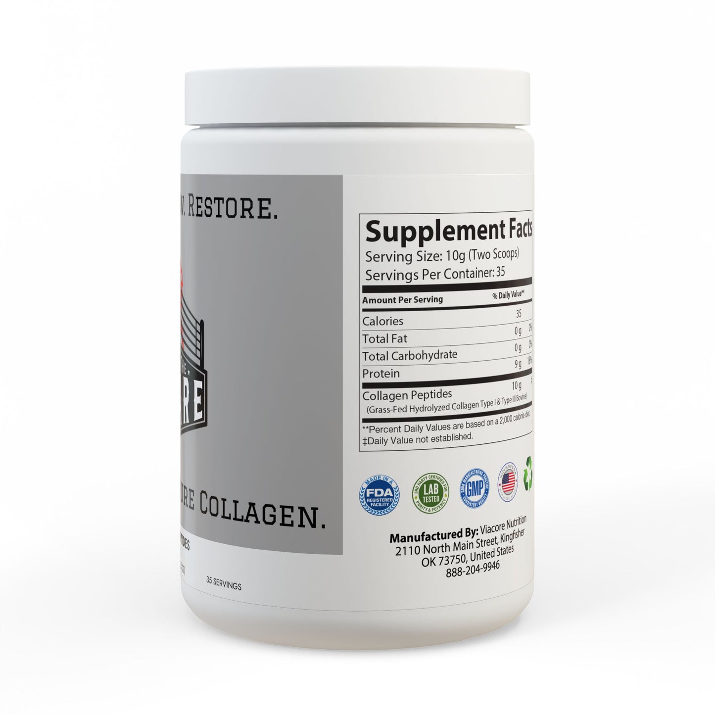 Collagen Peptides - Type I & III Collagen Powder