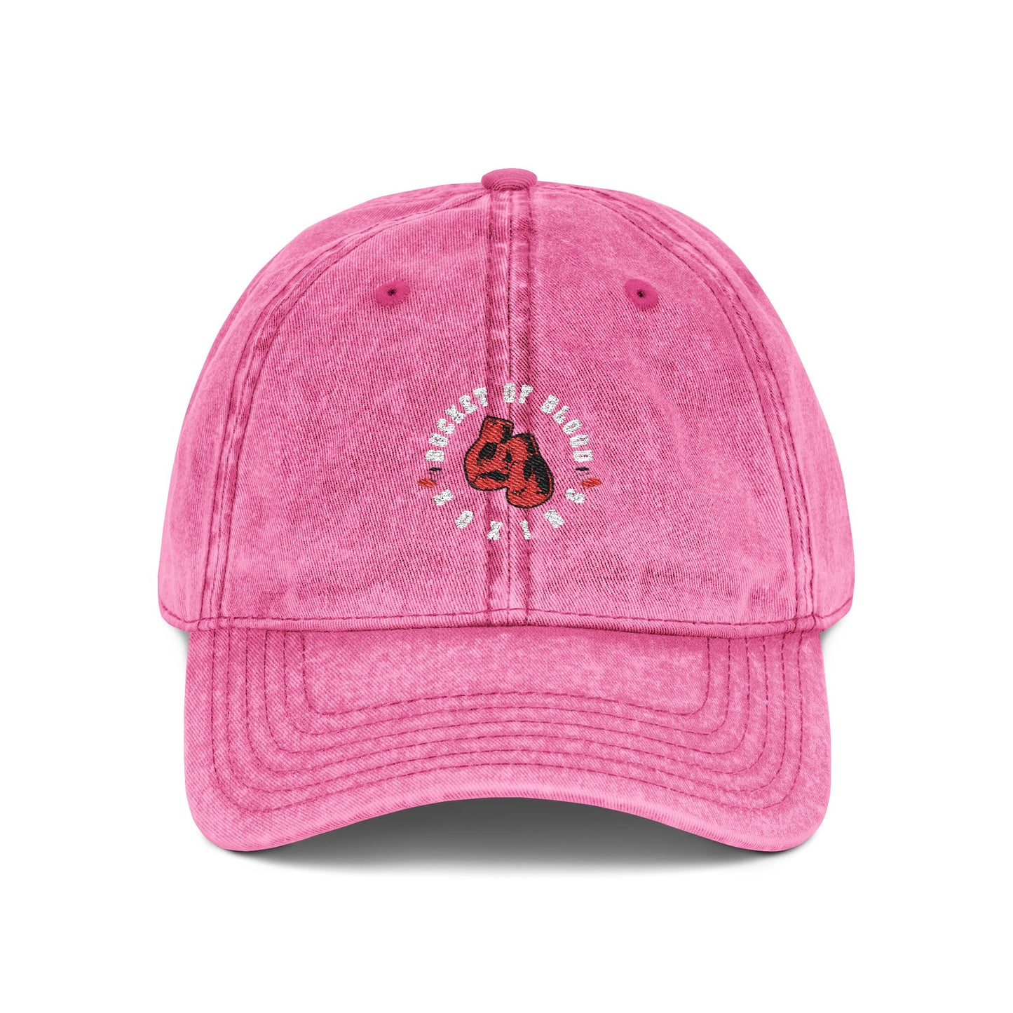 Cap - Retro Embroidered Boxing Logo Cap
