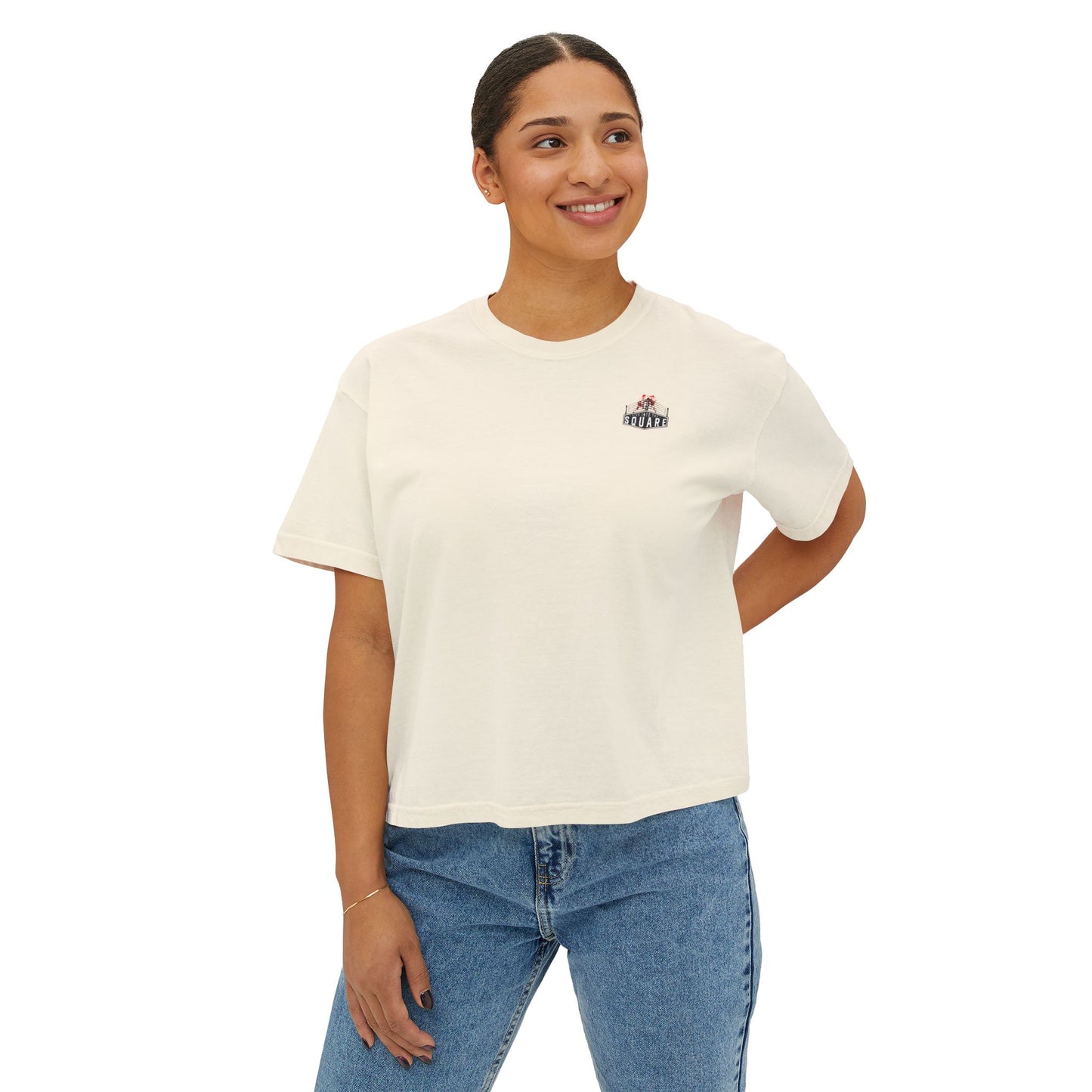 Fitness Apparel - Casual Women's Boxy Tee