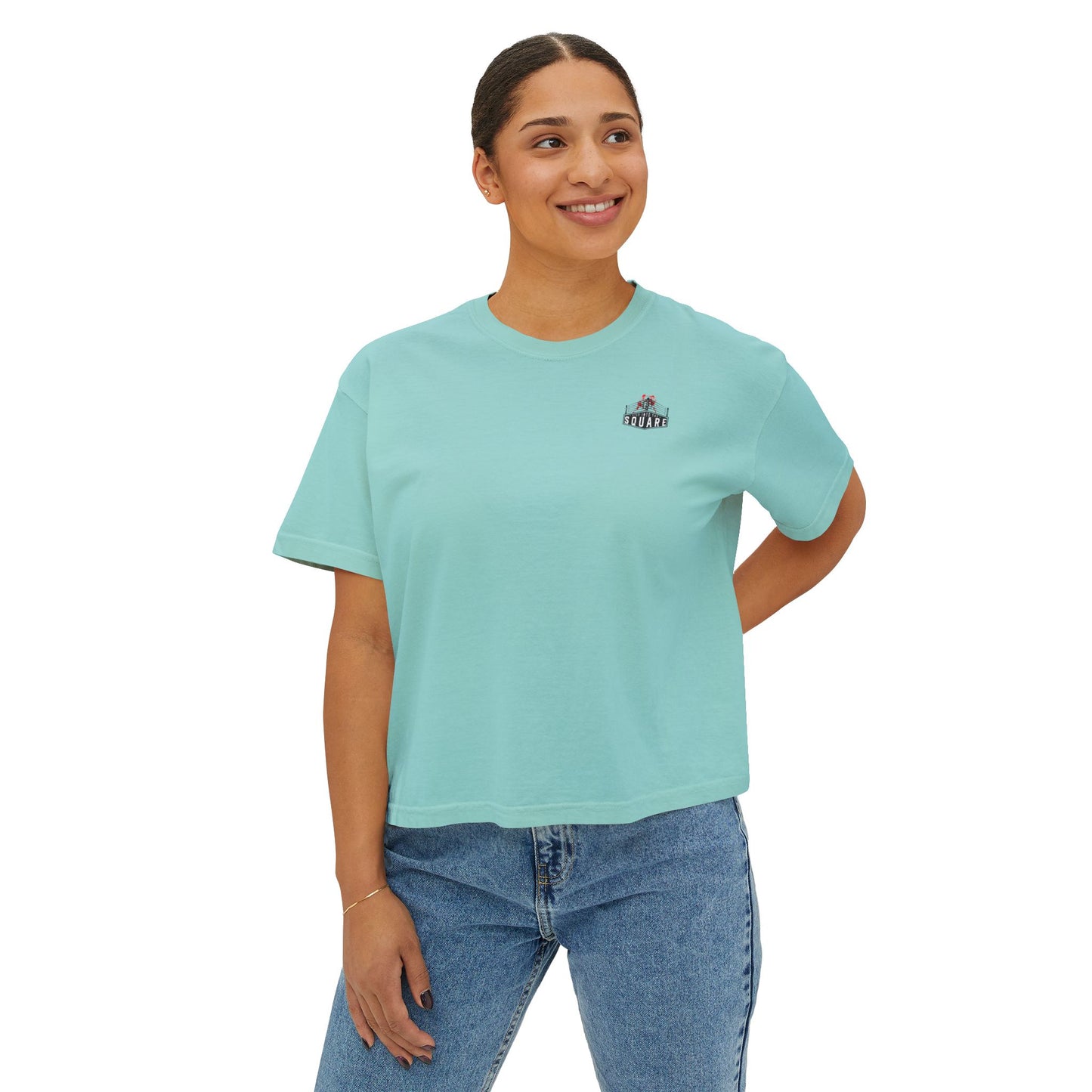 Fitness Apparel - Casual Women's Boxy Tee