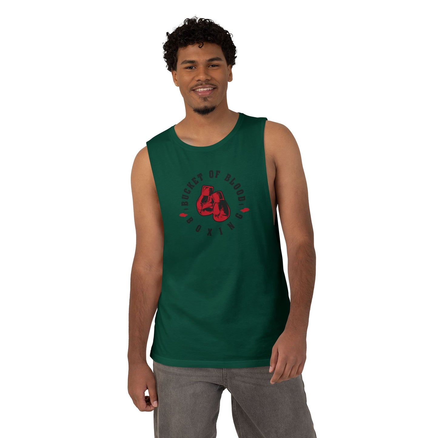 Tank Top - “Bucket of Blood” Retro Boxing Fitness Tank