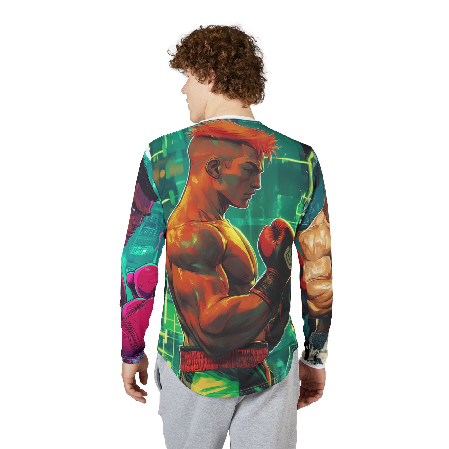 UV Protective Wear - Men's UV Protection Long Sleeve Shirt, Lightweight Activewear