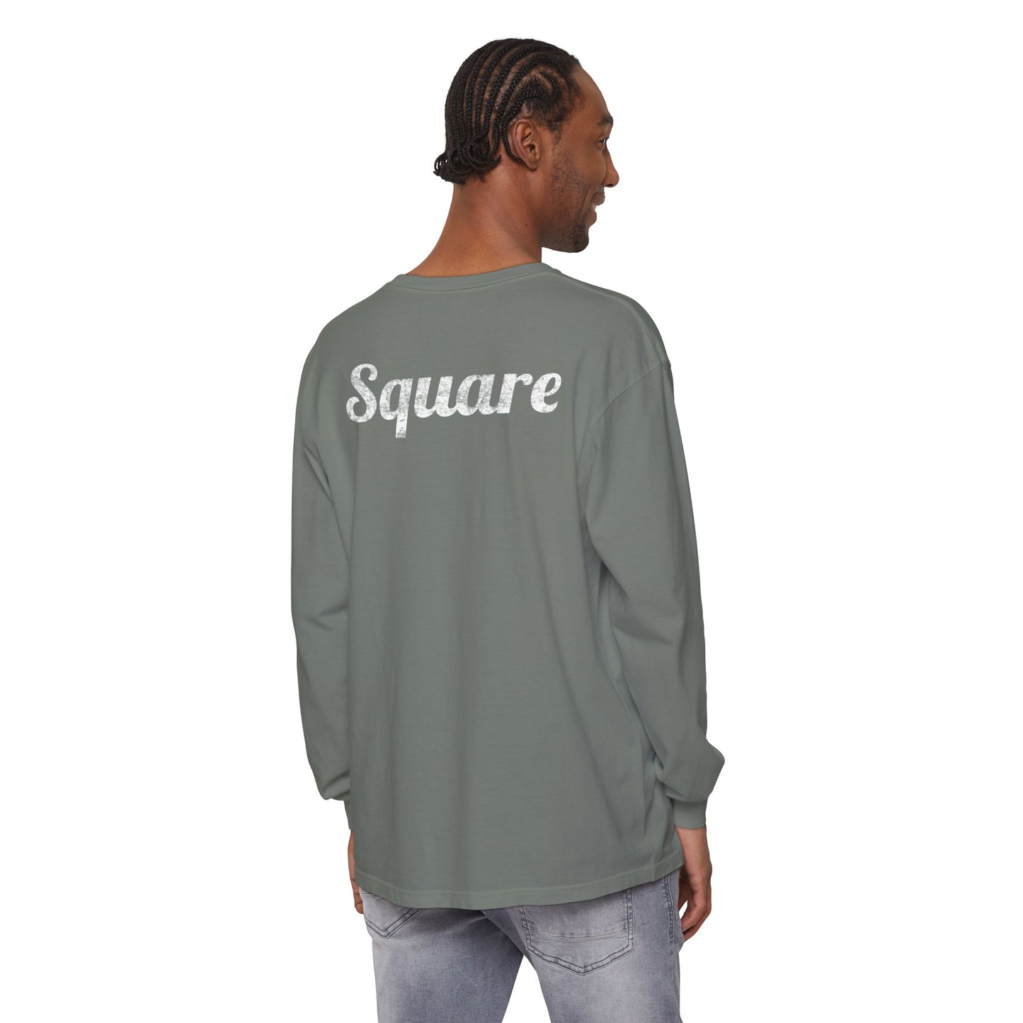 Long Sleeve Shirt - Casual Long Sleeve Tee With Vintage Feel
