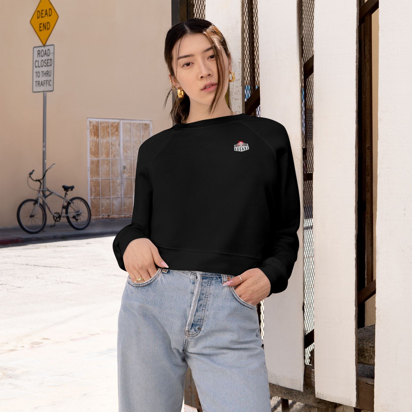 Activewear Brands - Women's Cropped Fleece Pullover