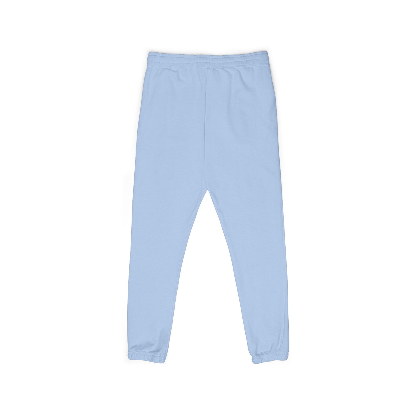 Embroidered Rose Jogger Sweatpants — Cozy Garment-Dyed Fleece