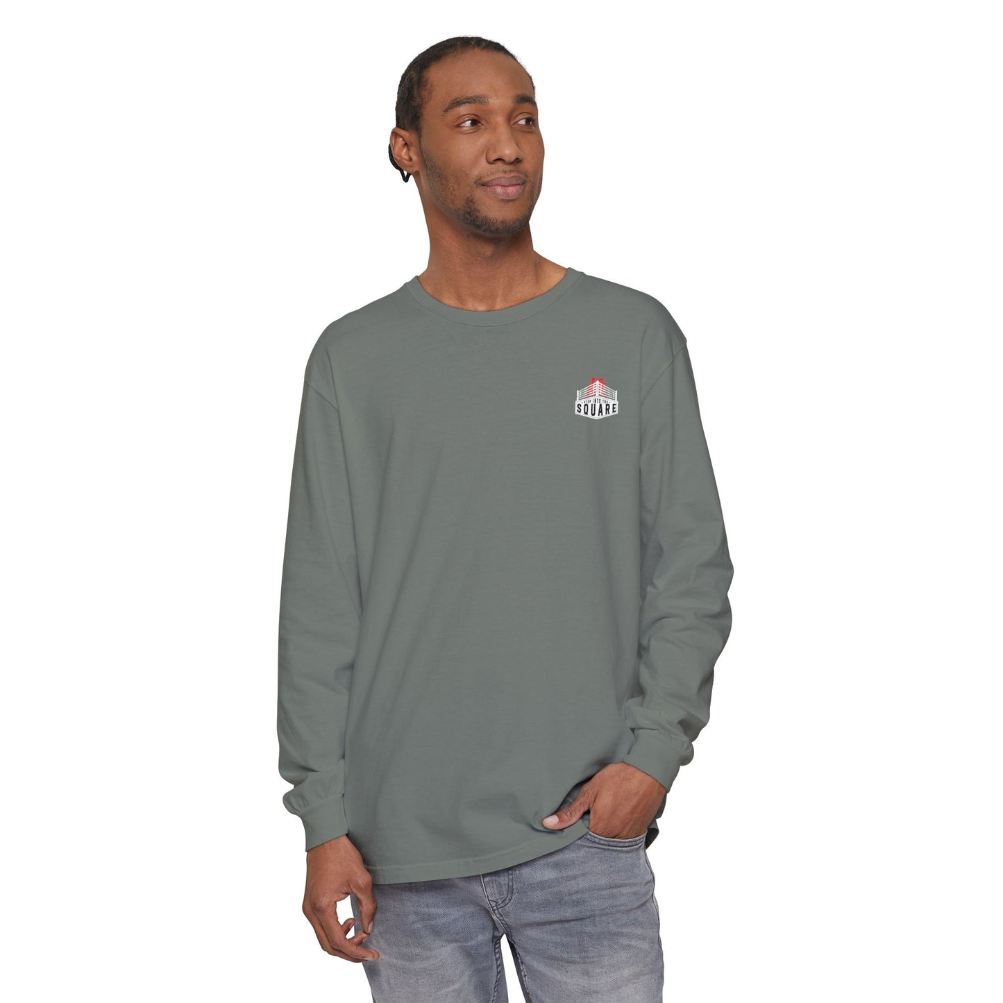 Long Sleeve Shirt - Casual Long Sleeve Tee With Vintage Feel