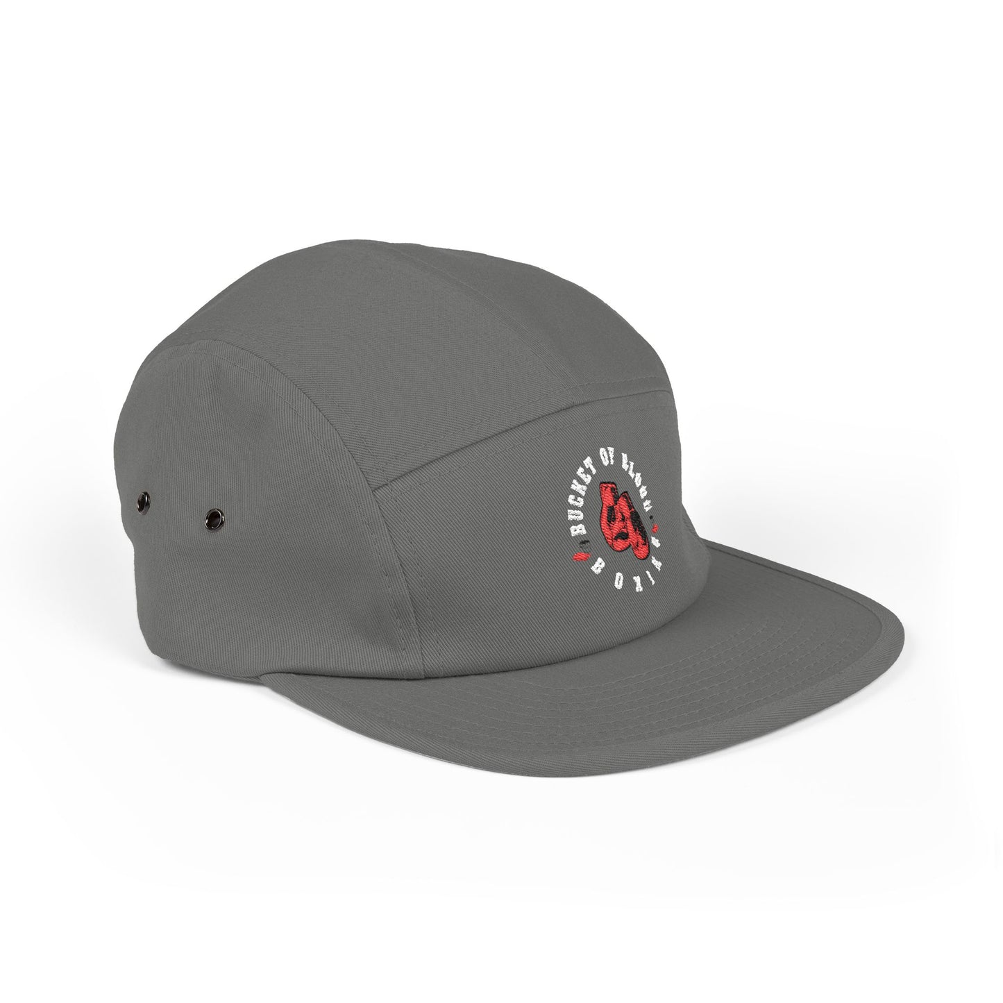 5 Panel Hat - Embroidered Casual Streetwear Cap