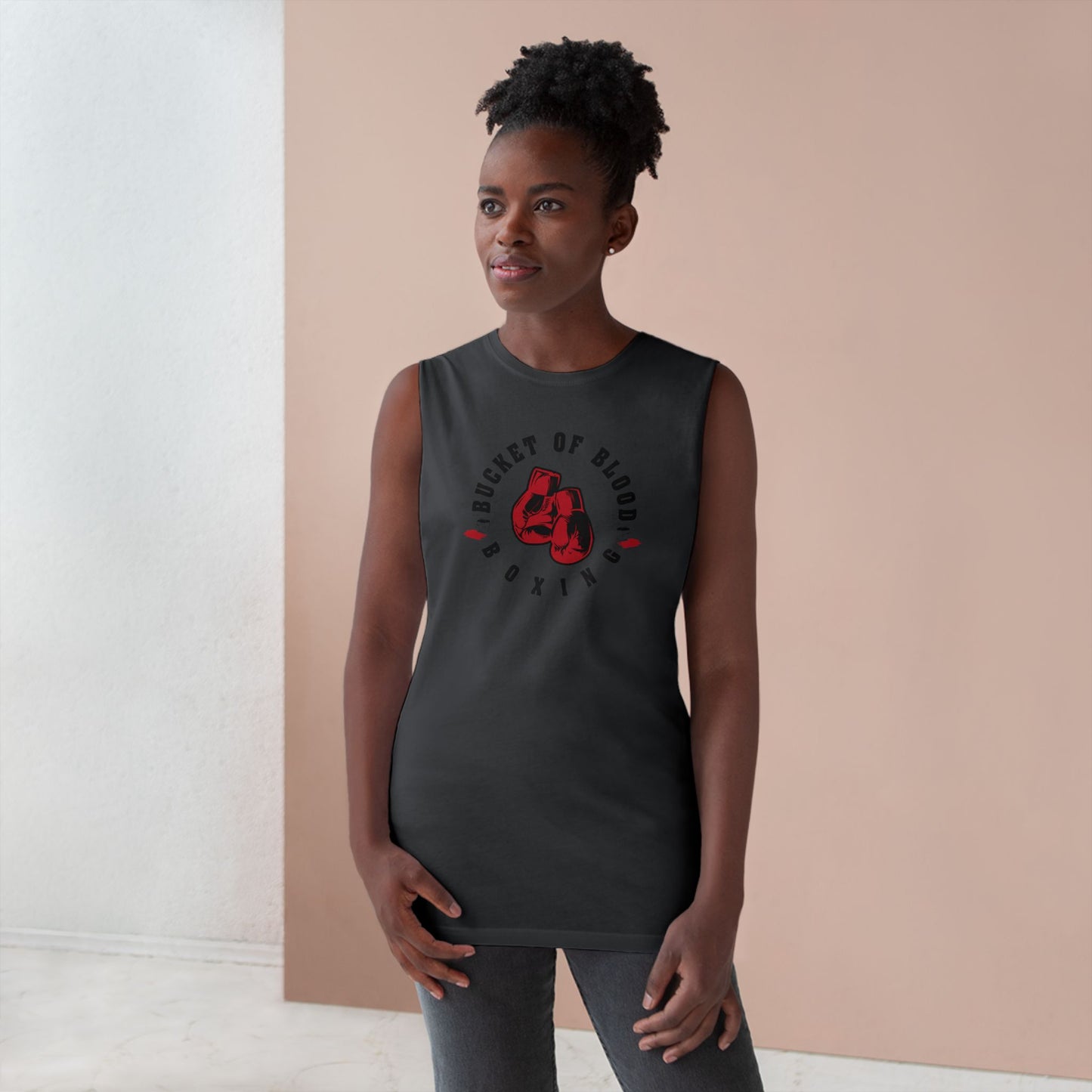Tank Top - “Bucket of Blood” Retro Boxing Fitness Tank