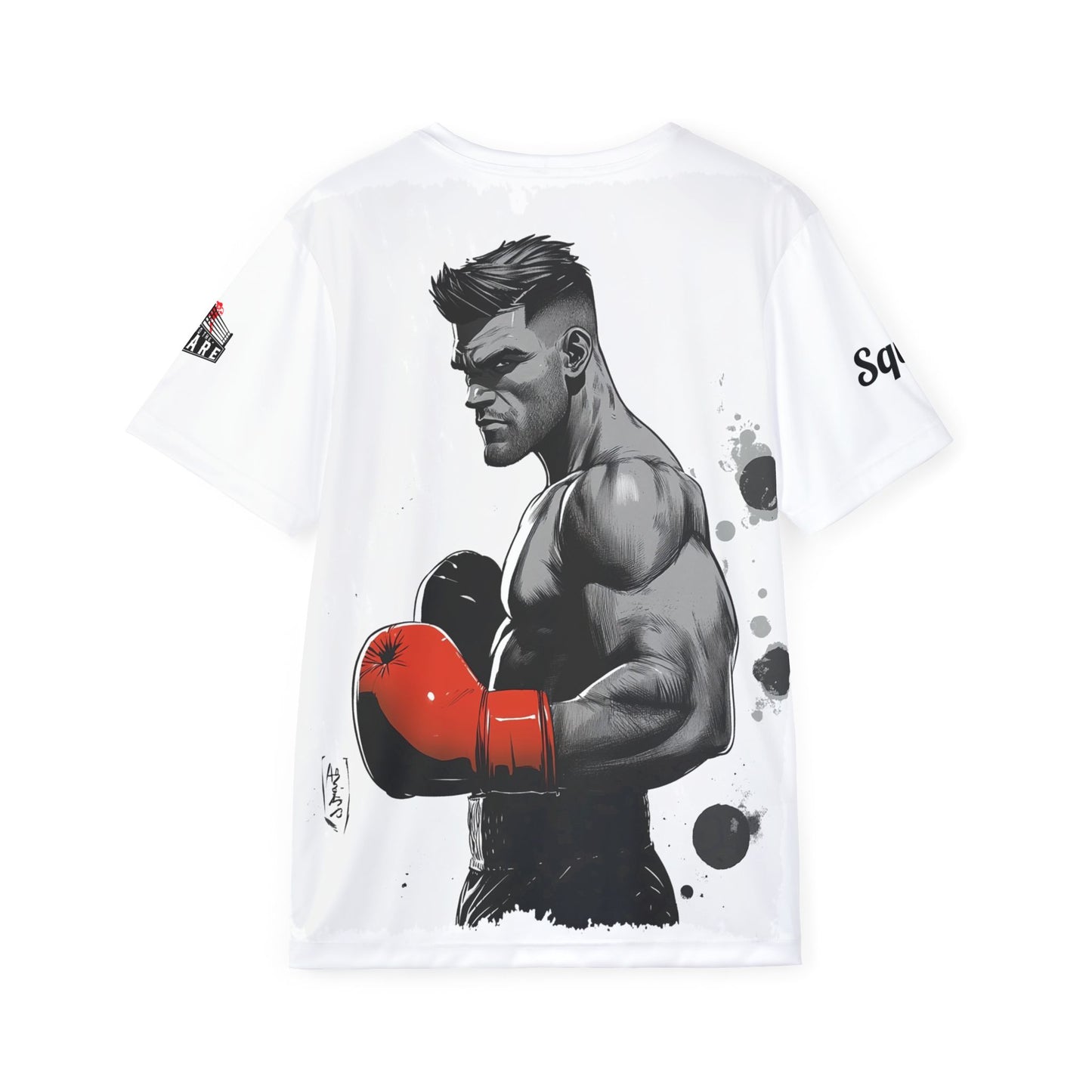Sports Jersey - Boxing Graphic Tee, Sports Event Apparel