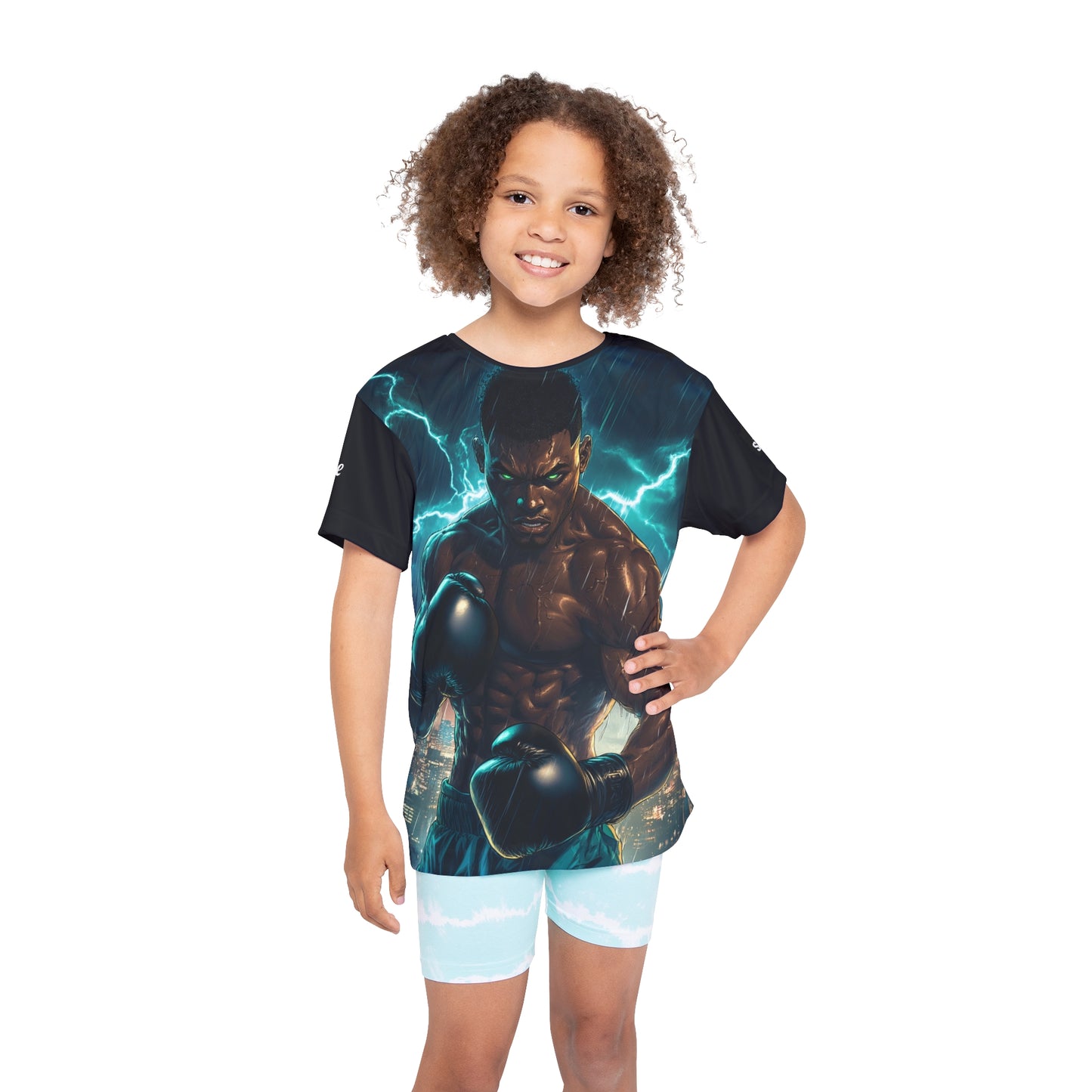 Jersey -  Bold Athletic Shirt For Young Fighters, Sports Gift, Activewear For Boys